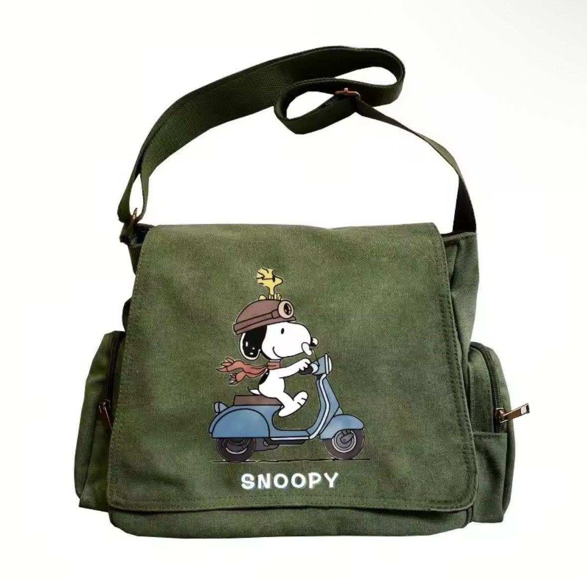 Other Work School Peanut Snoopy Shoulder Bag Large Messenger Bag Size ONE SIZE - 1 Thumbnail
