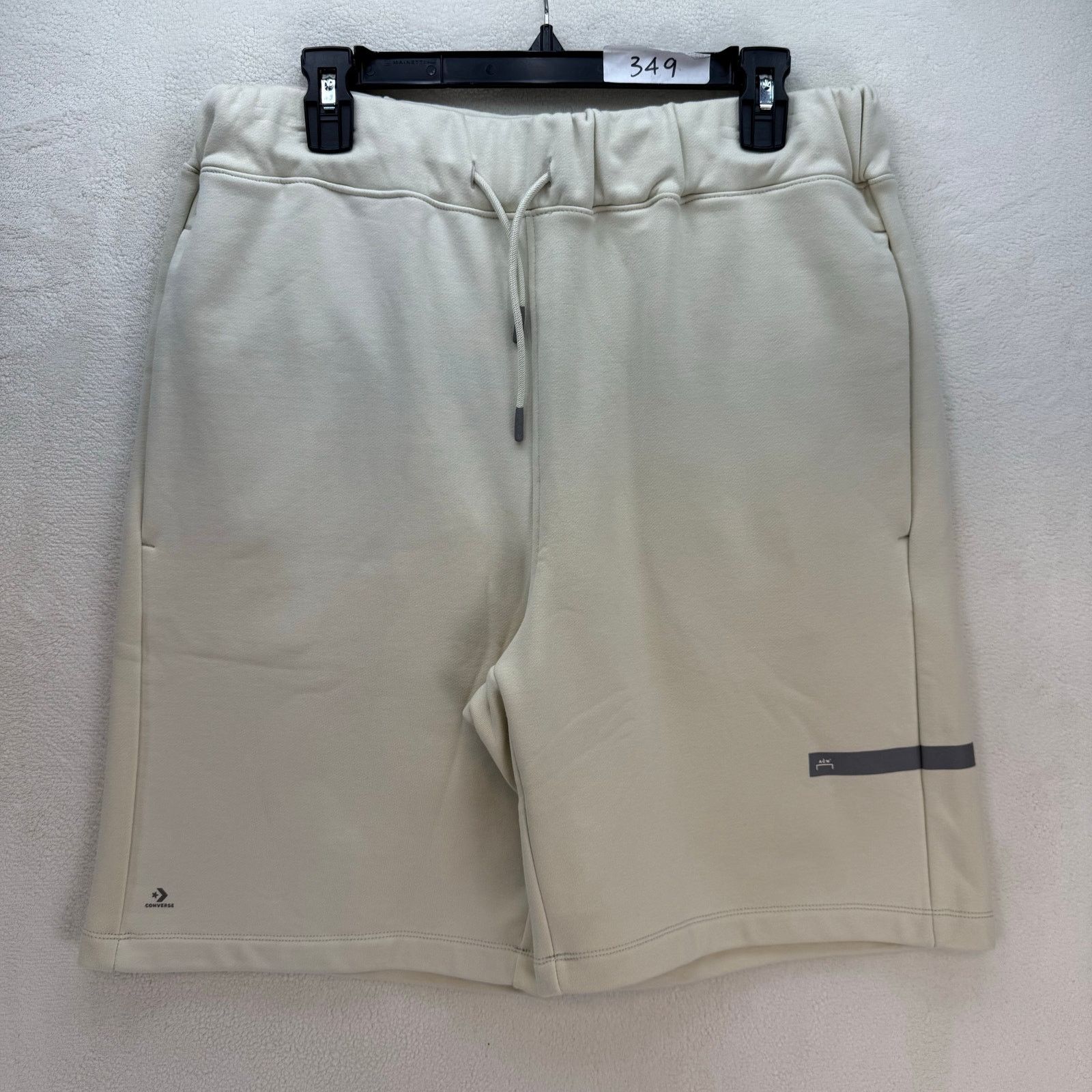Converse CONVERSE X A COLD WALL ACW MEN'S XL FLEECE SHORTS WHITE Size US 36 / EU 52 - 1 Thumbnail
