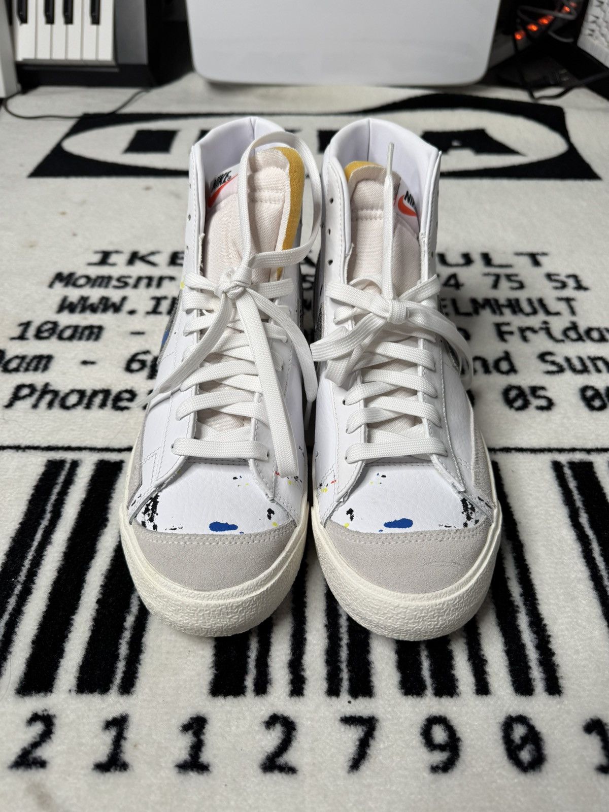 Nike Blazer Mid 77 Paint Splatter Size US 10.5 / EU 43-44 - 4 Thumbnail
