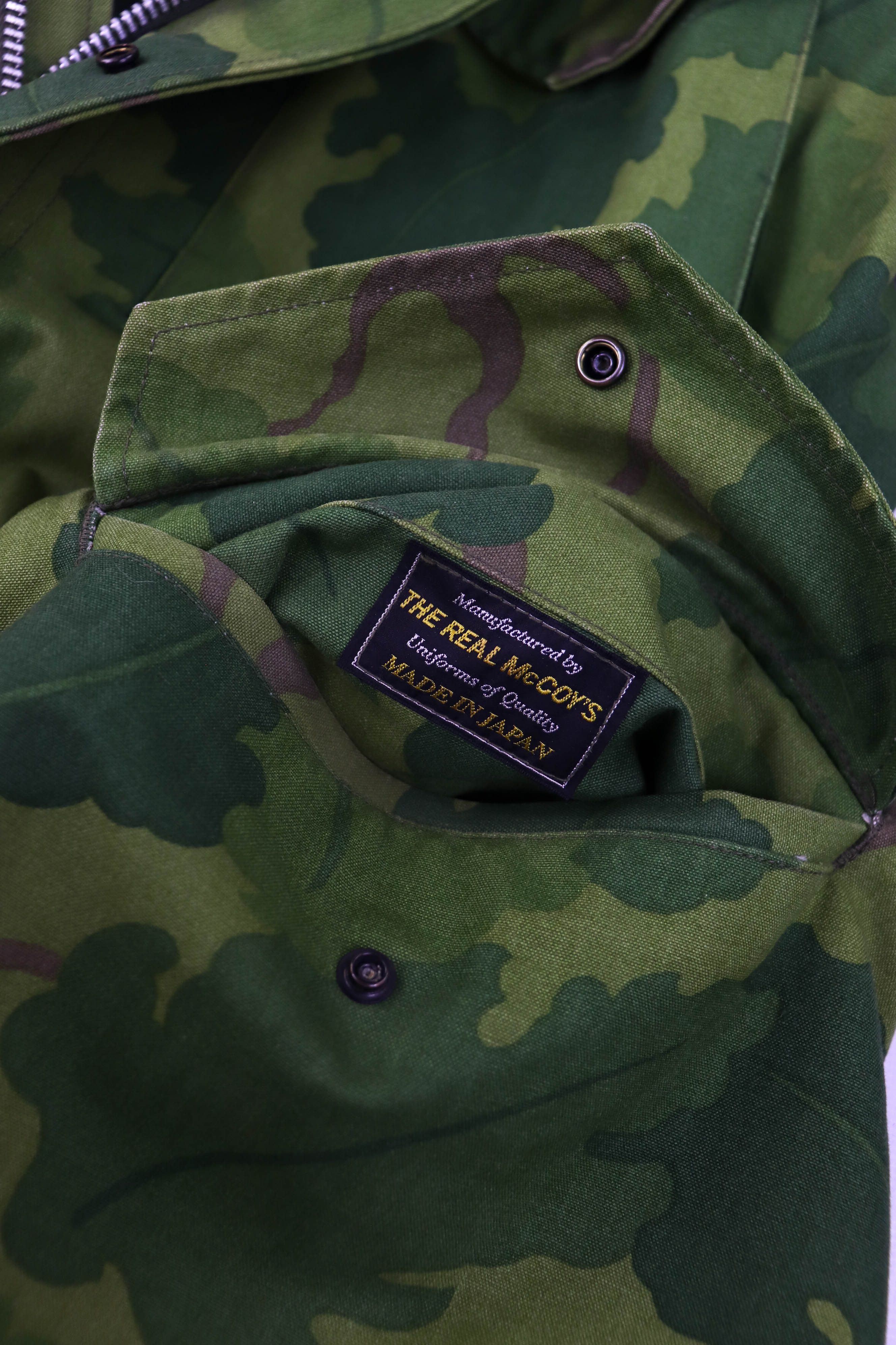 The Real McCoy's 🇯🇵 The Real McCoy’s M-65 Mitchell Camouflage Field Jacket Size US M / EU 48-50 / 2 - 18 Thumbnail