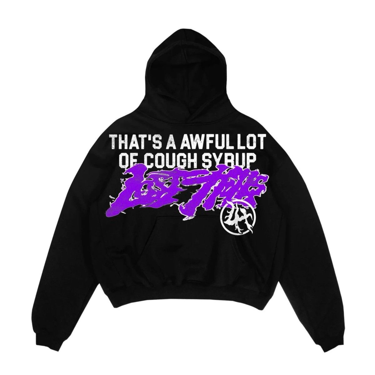 Awful Lot of Cough Syrup ALOCS x LOST HILLS HOODIE SIZE XL BLACK/PURPLE Size US XL / EU 56 / 4 - 3 Thumbnail