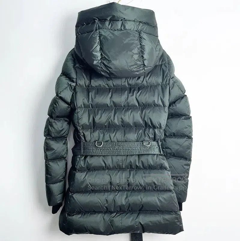Burberry Burberry Green Cotton Women's Puffer Jacket. Size XS / US 0-2 / IT 36-38 - 5 Thumbnail