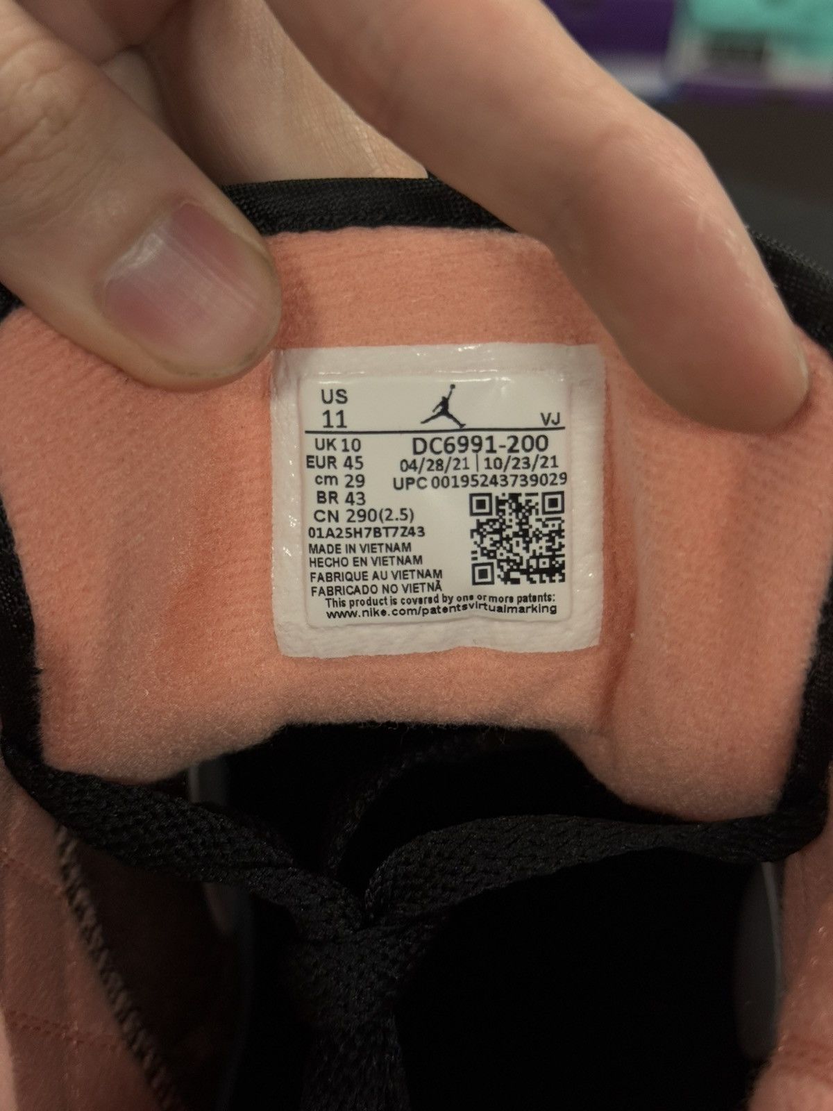 Jordan Brand × Nike Jordan 1 Low Top Brown Mocha Size 11 (Pre Owned) 🧼 Size US 11 / EU 44 - 10 Thumbnail