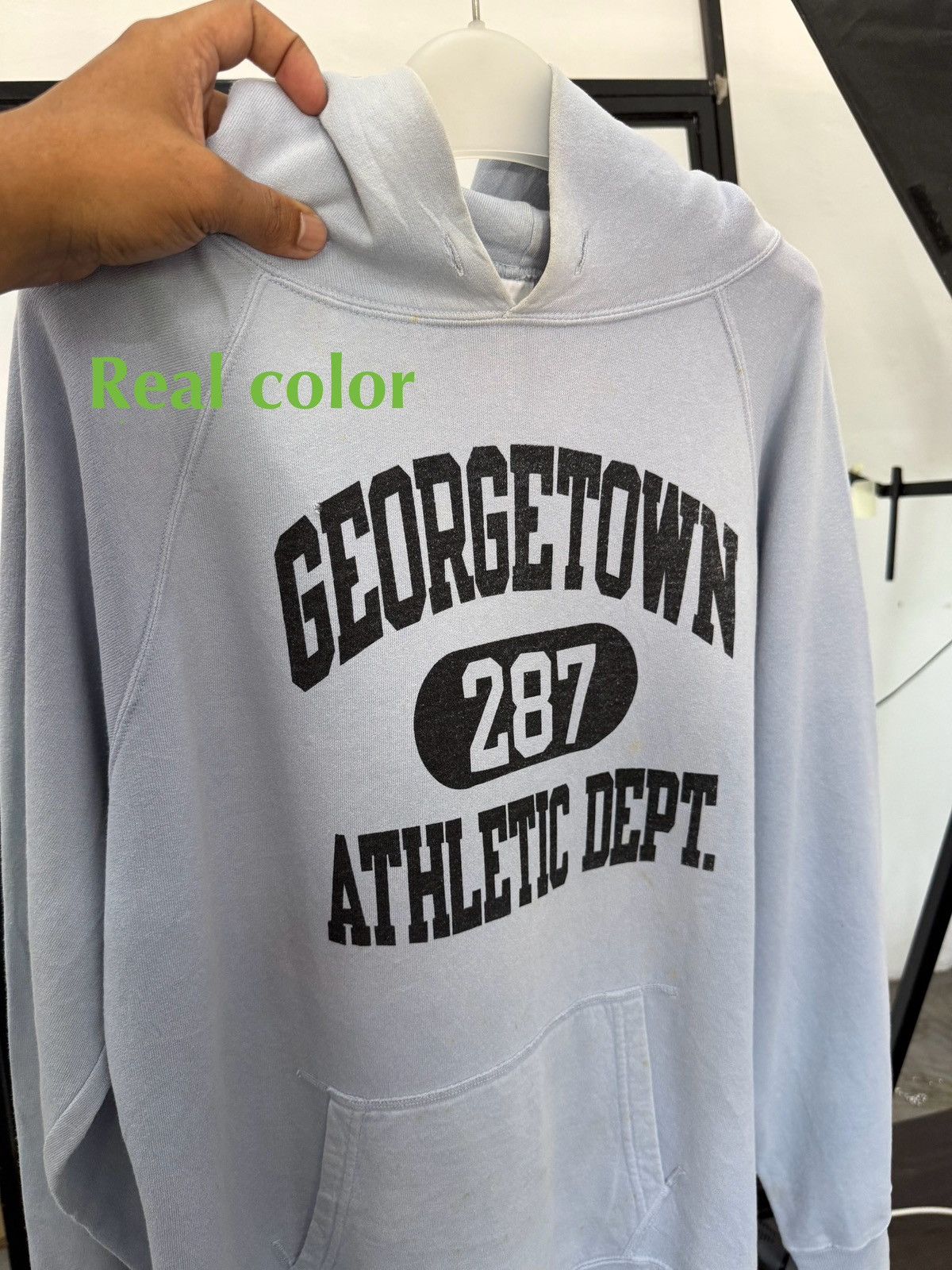 Logo Athletic 🔥 Cheswick Toyo Georgetown 287 Athletic Dept. Hoodie - L Size US M / EU 48-50 / 2 - 6 Thumbnail