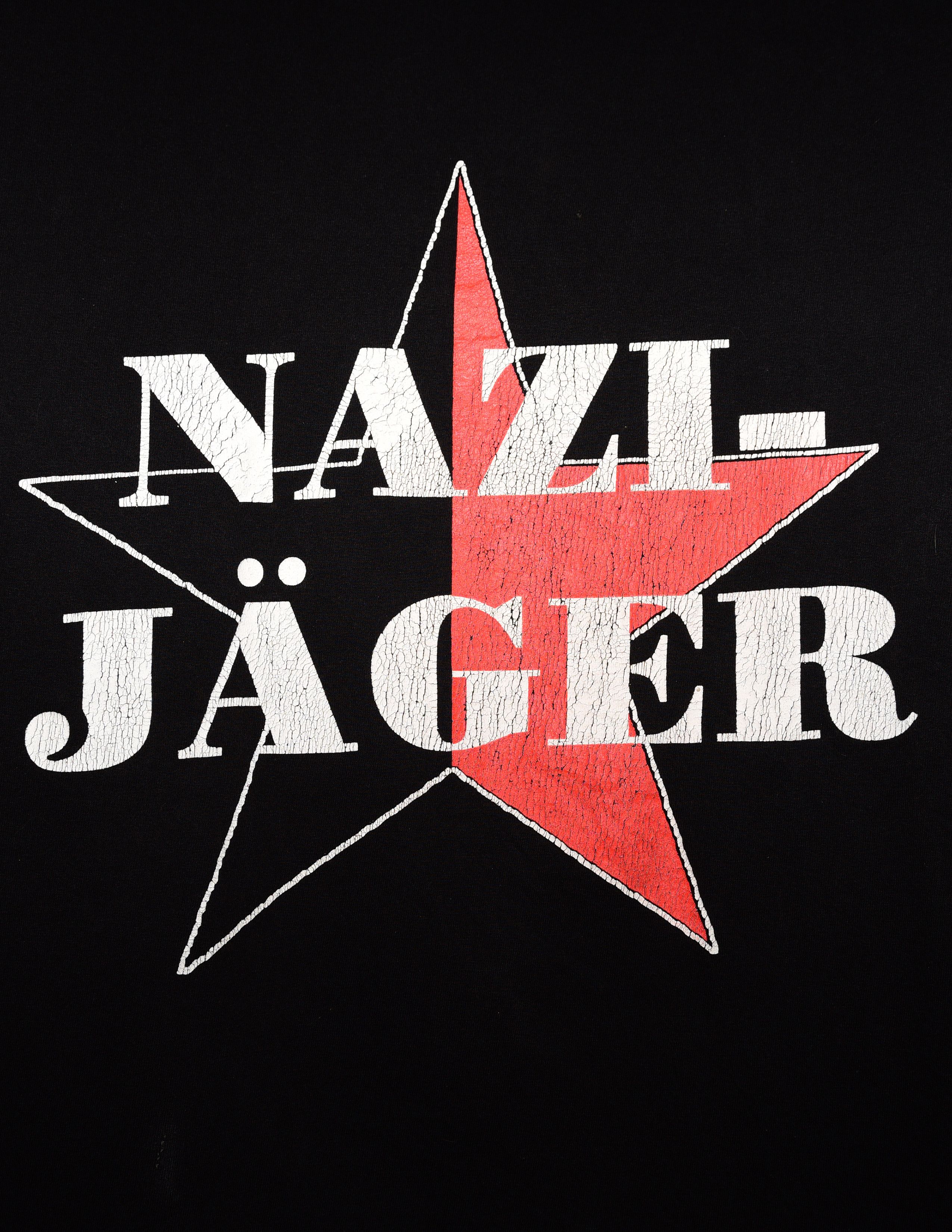 Band Tees × Vintage Vintage Nix Gut Nazi-Hunter Punk Tee Size US M / EU 48-50 / 2 - 4 Thumbnail