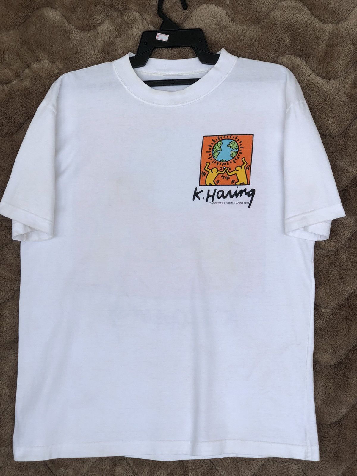 Keith Haring Vintage Keith Haring Pop Art Tee Size US L / EU 52-54 / 3 - 7 Thumbnail