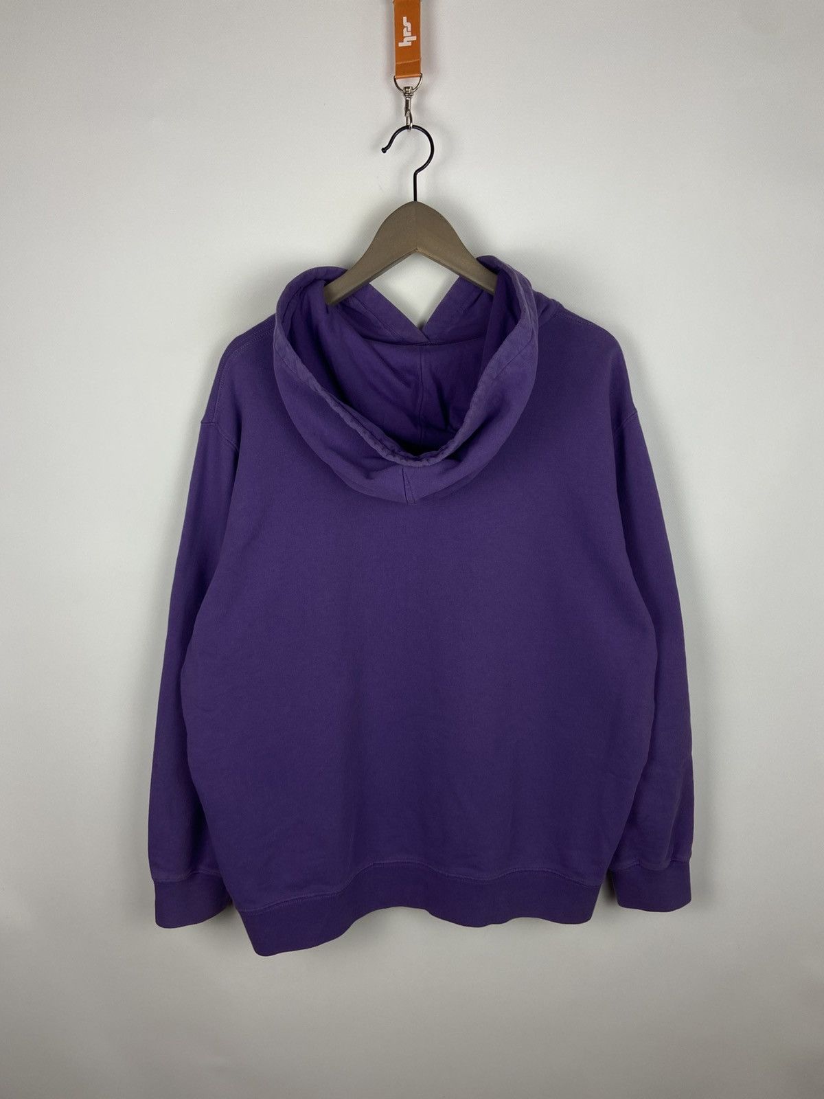 MSGM MSGM Women's Hooded Purple Logo Print Sweatshirt Hoodie Sz S Size S / US 4 / IT 40 - 2 Thumbnail