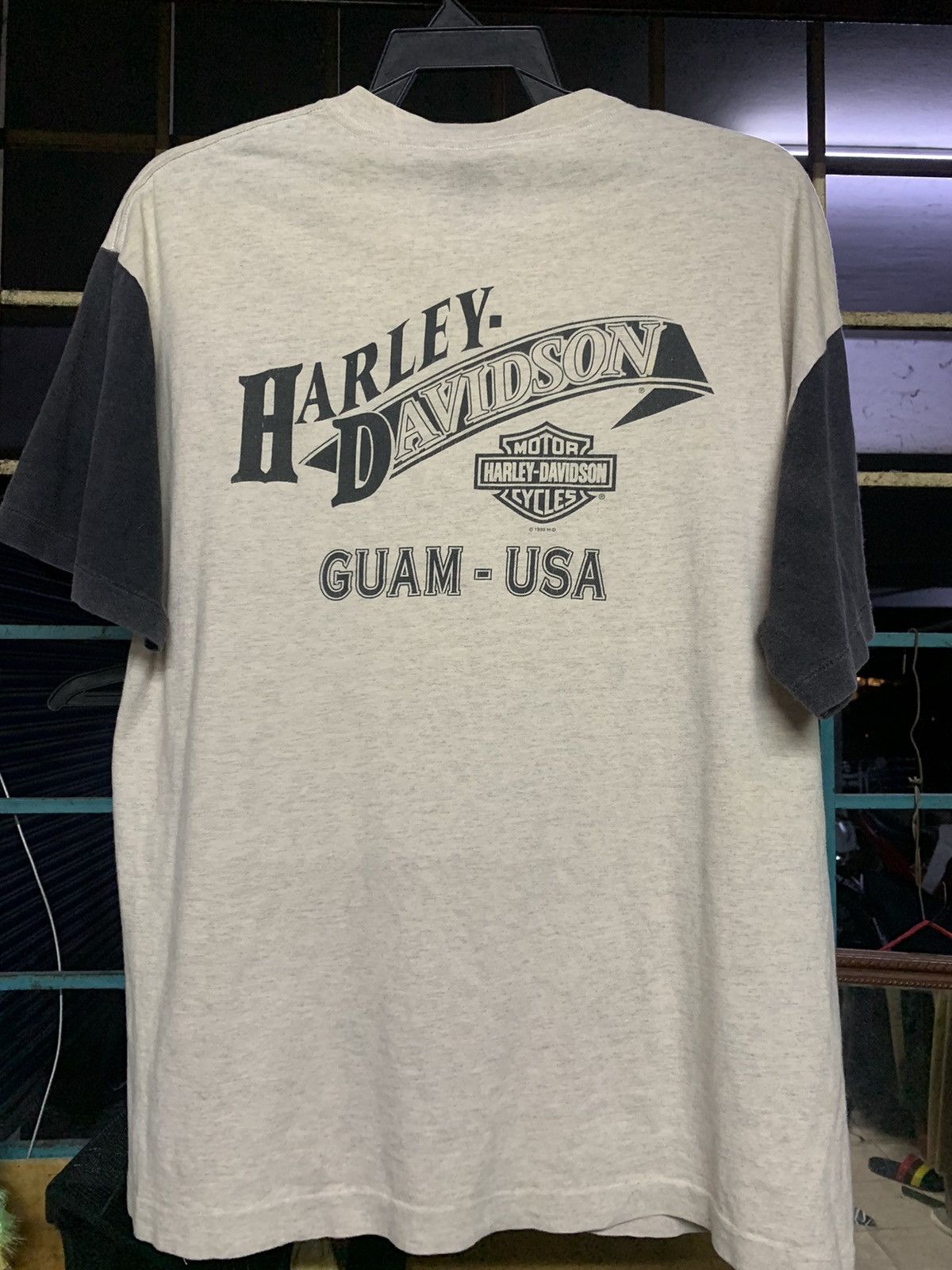 Harley Davidson × Vintage Vtg 1995 Harley Davidson T-shirt 1934 Vld Motorcycle Size US L / EU 52-54 / 3 - 14 Thumbnail