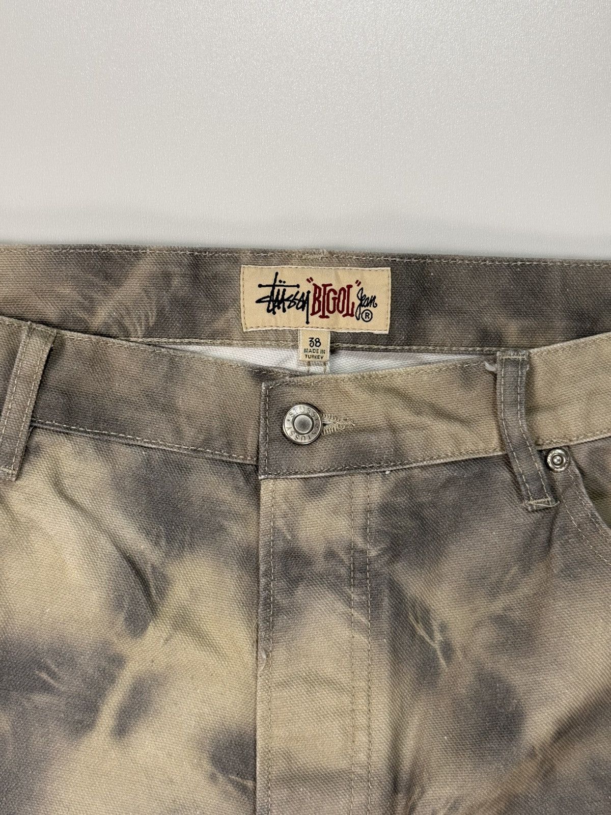 Other Stussy Big Ol Jeans Stenpat Camo North Folk S Size US 38 / EU 54 - 3 Thumbnail