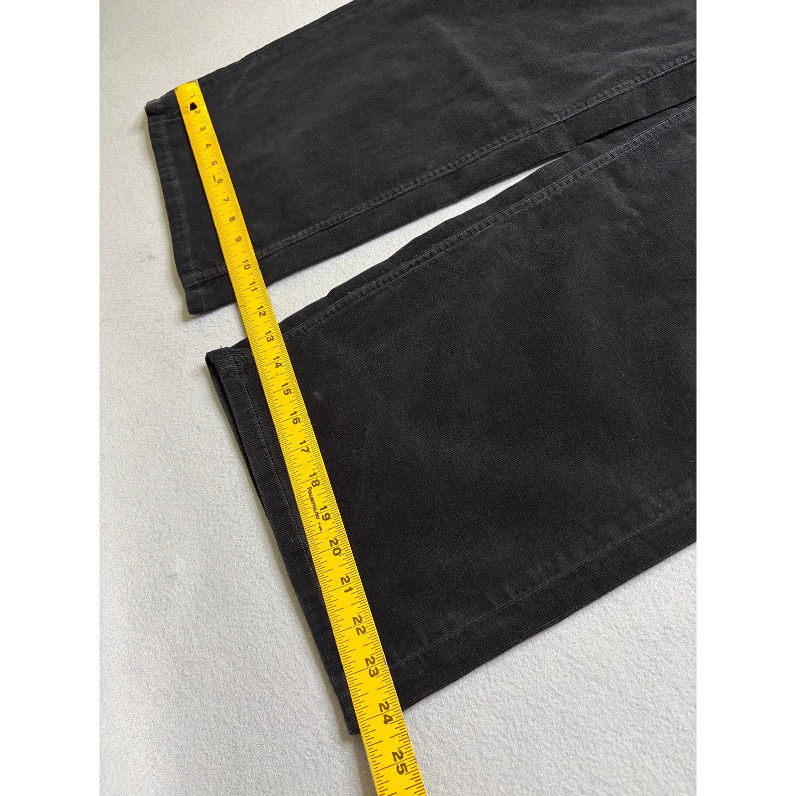 Spanx SPANX Black Corduroy Wide Leg Pants Women’s Size S Size 27" / US 4 / IT 40 - 7 Thumbnail