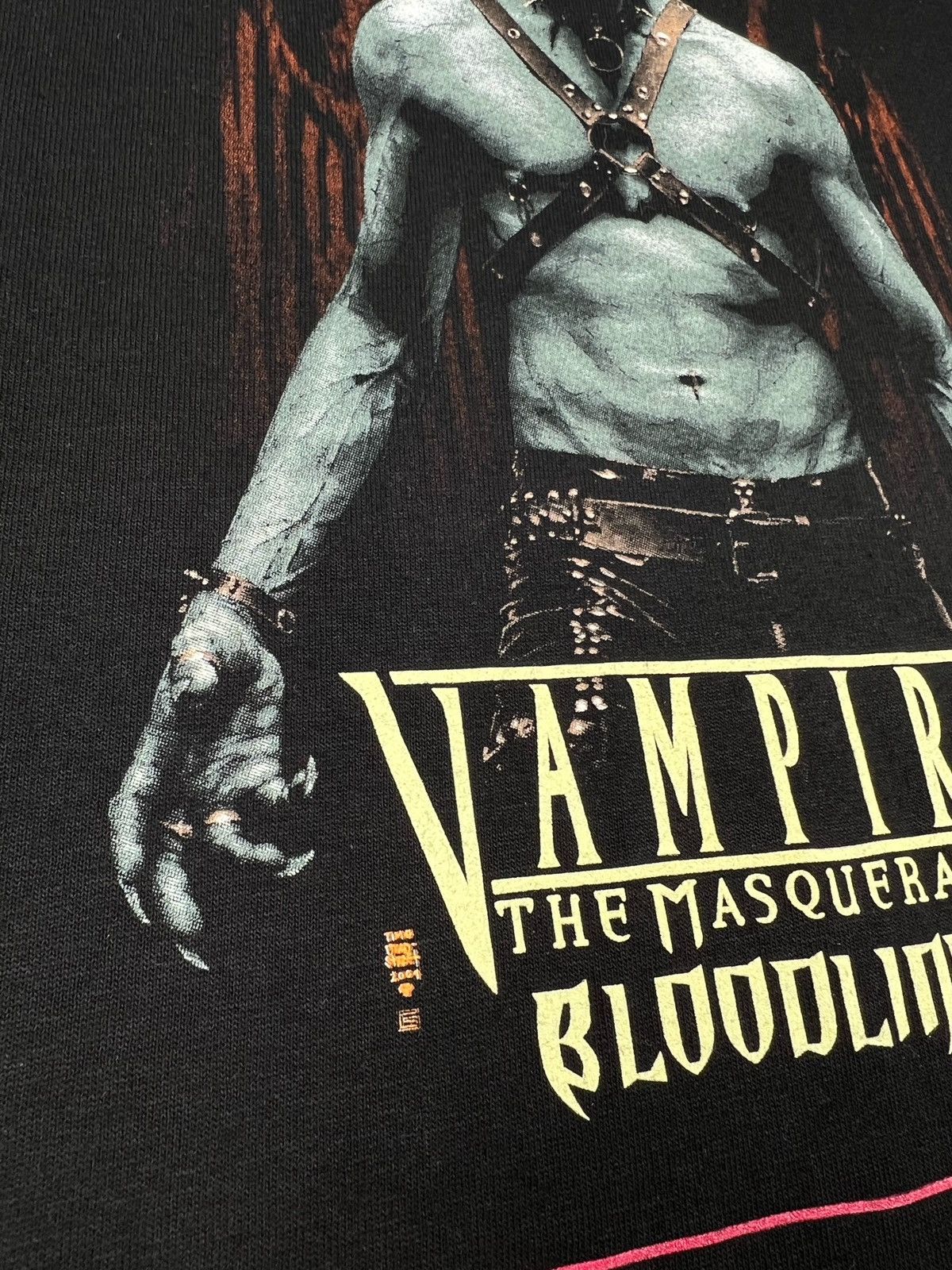 Playstation × Vintage 2000s Vampire The Masquerade Bloodlines dry rot Tee Shirt Size US XL / EU 56 / 4 - 3 Thumbnail