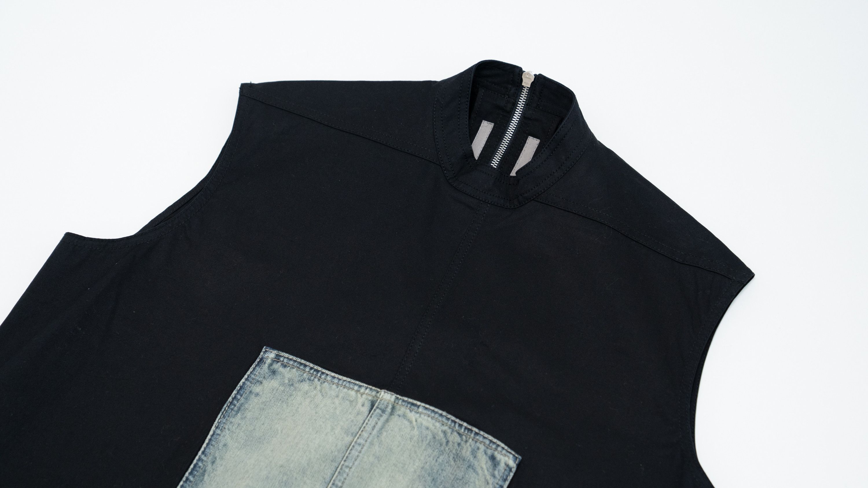 Rick Owens [NWT] FAUN S/S 15 FORK SHIELD T BLACK / HUSLER size:XS Size US S / EU 44-46 / 1 - 3 Thumbnail