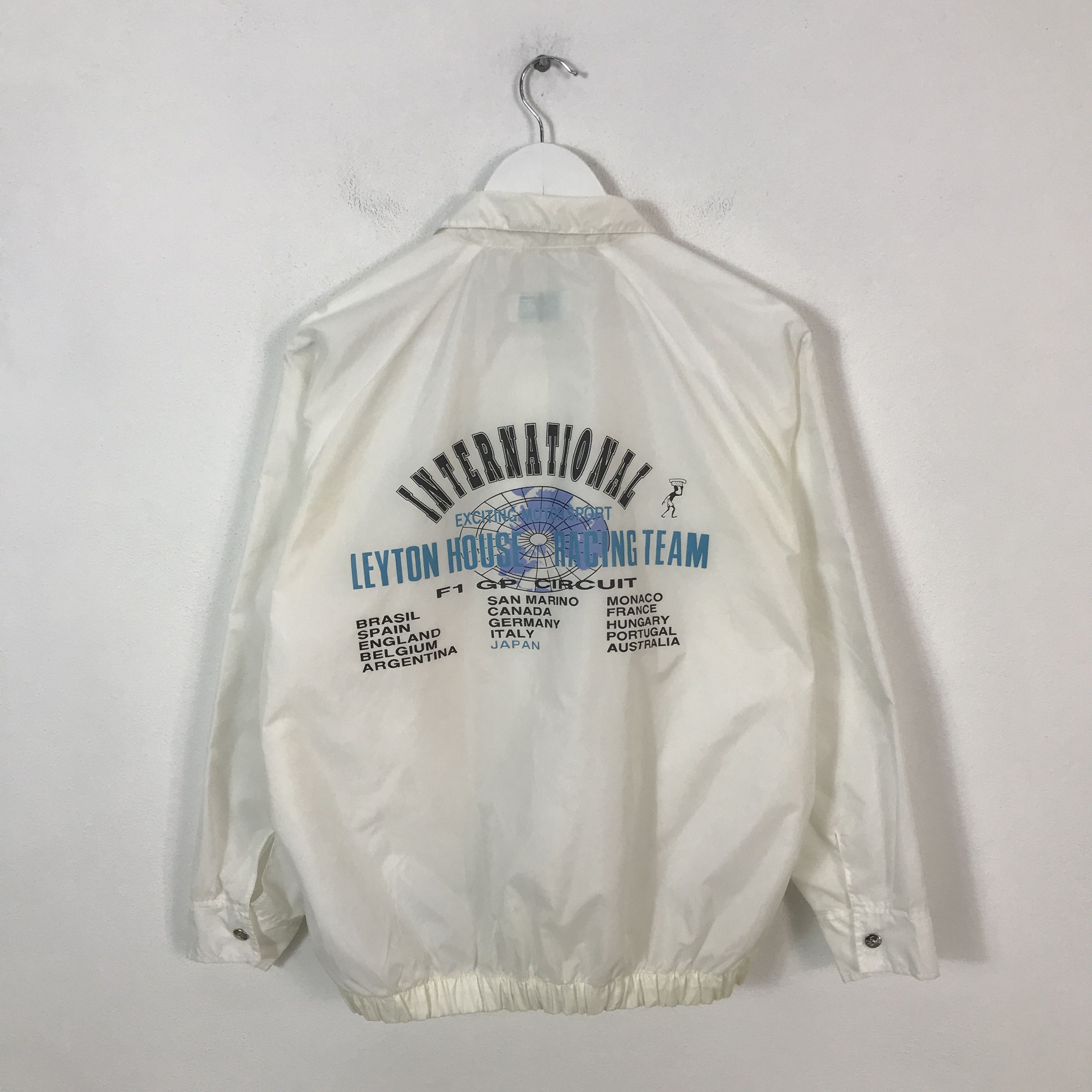 Japanese Brand Vtg Leyton house racing team jacket Size US L / EU 52-54 / 3 - 1 Thumbnail