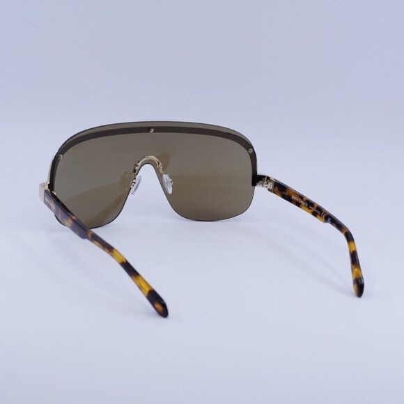 Palm Angels Palm Angels PERI10I KING 6064 Sunglasses Gold/Havana Shield Size ONE SIZE - 5 Thumbnail