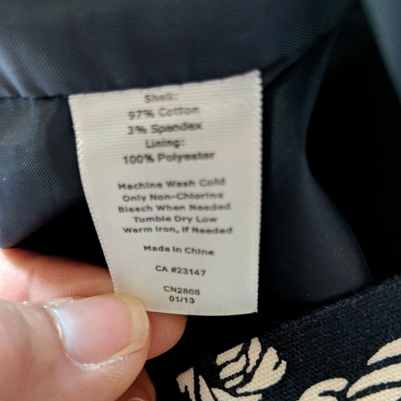 Talbots Talbots Skirt Navy White Rope Nautical Petite 10P A-Line Pockets Knee Length Womens Size 32" / US 10 / IT 46 - 6 Thumbnail