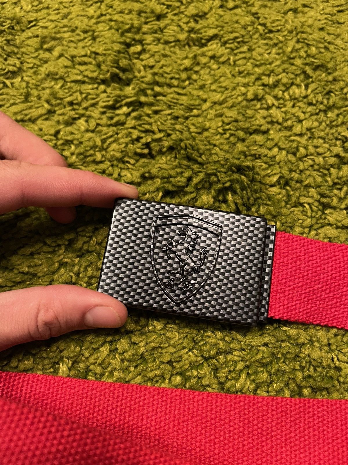 Ferrari × Puma × Vintage Ferrari x Puma vintage Y2K logo belt Size ONE SIZE - 2 Thumbnail