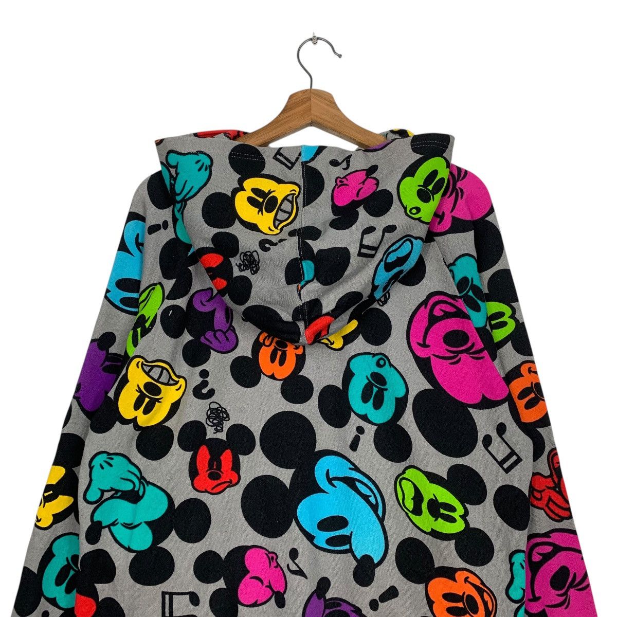 Disney Disney Resort Mickey Minnie Overprint Zipper Hoodie Size US L / EU 52-54 / 3 - 8 Thumbnail