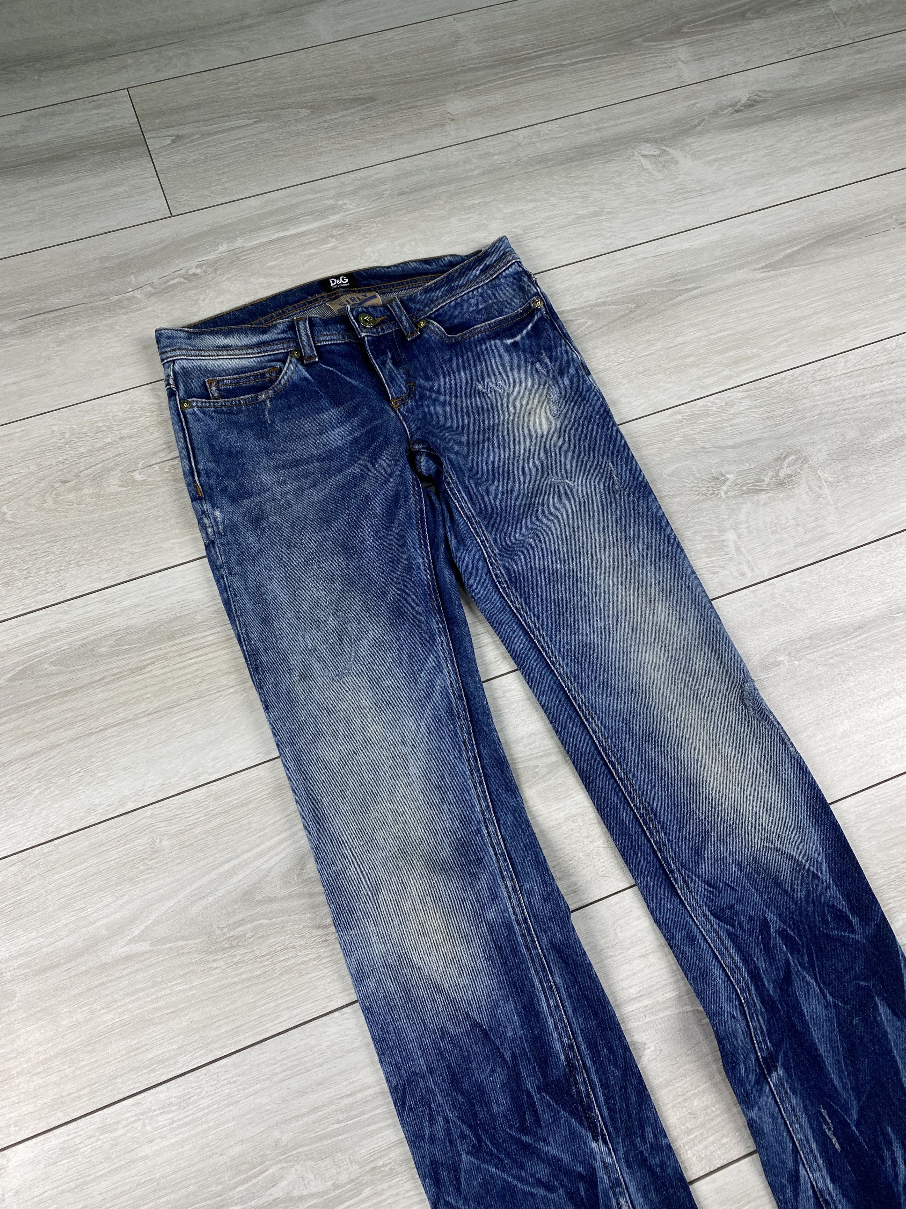 Dolce & Gabbana Rare vintage Dolce & Gabbana women distressed washed jeans Size 24" / US 00 / IT 34 - 3 Thumbnail