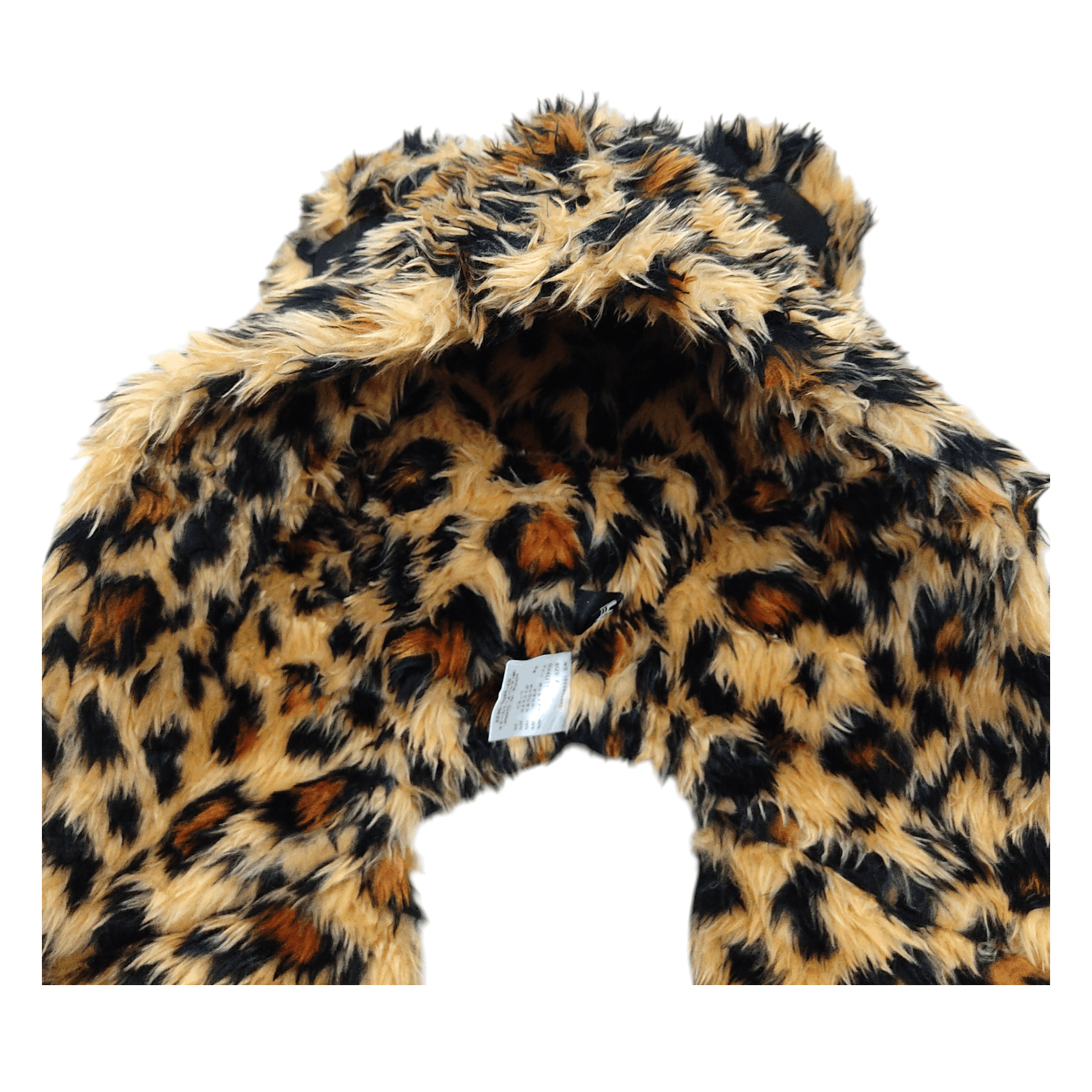 Beauty Beast Glad News Fur Leopard Hat Scarf with Muffs Size ONE SIZE - 6 Thumbnail