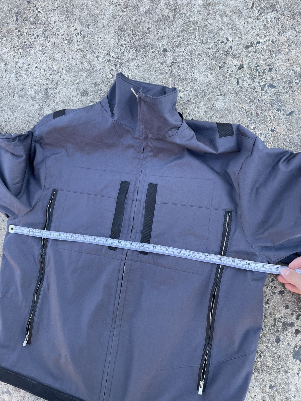 FFFPOSTALSERVICE FFFPS Navy Flight Jacket $1100 Retail Size M Size US M / EU 48-50 / 2 - 10 Thumbnail