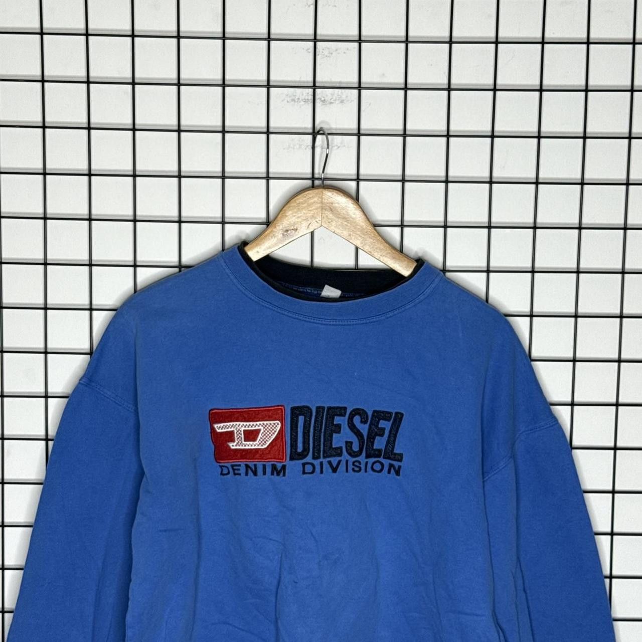 Diesel Diesel Sweatshirt Vintage 90s Blue Crewneck Size US M / EU 48-50 / 2 - 3 Thumbnail
