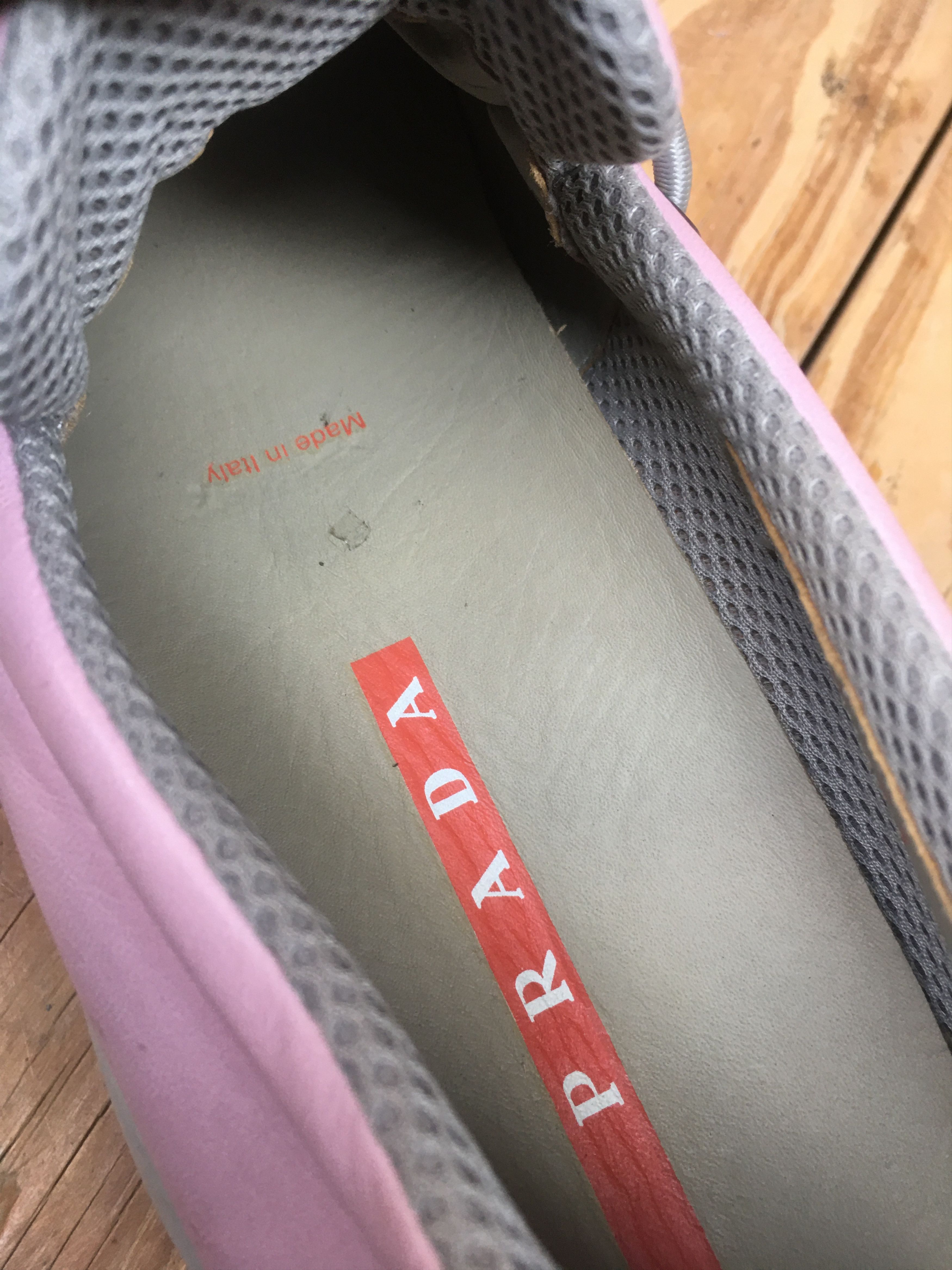 Prada Prada sports pink women's sneakers EUR 41 Size US 11 / IT 41 - 19 Thumbnail