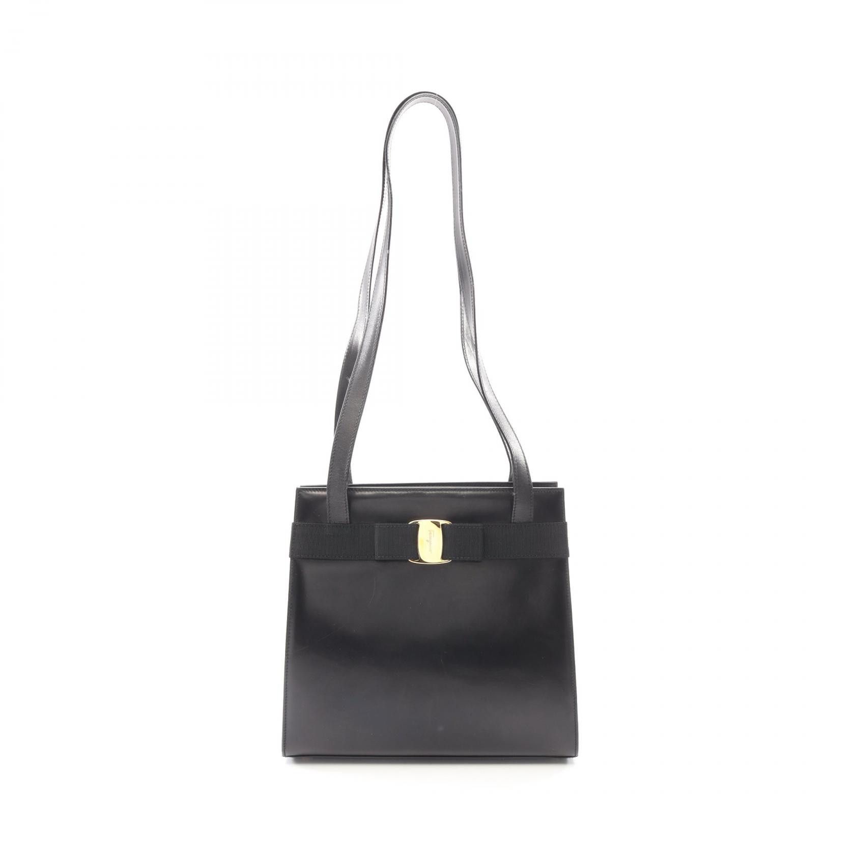 Salvatore Ferragamo Salvatore Ferragamo Salvatore Ferragamo Vara Ribbon Leather Shoulder Bag Leather Shoulder Bag DUTY FREE for USA Size ONE SIZE - 1 Thumbnail