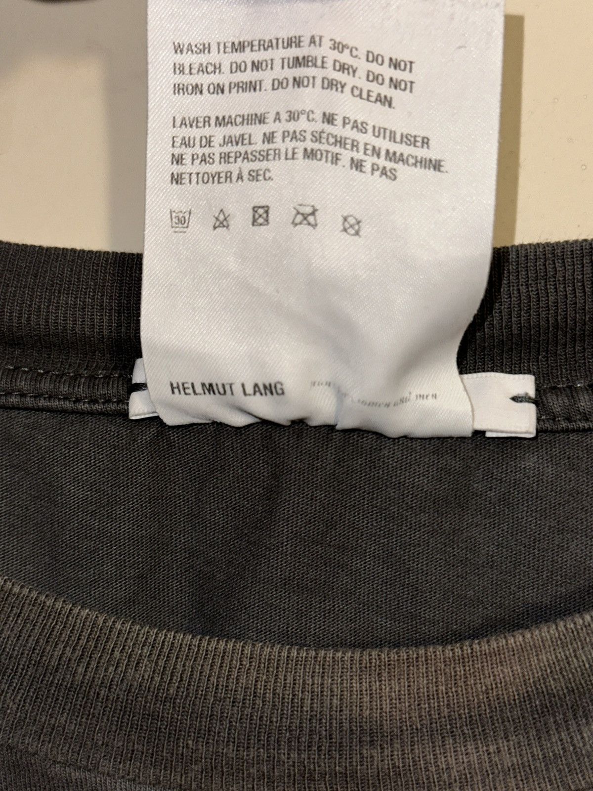 Helmut Lang HELMUT LANG Unisex Tattoo Print T Shirt Size US XXL / EU 58 / 5 - 5 Thumbnail