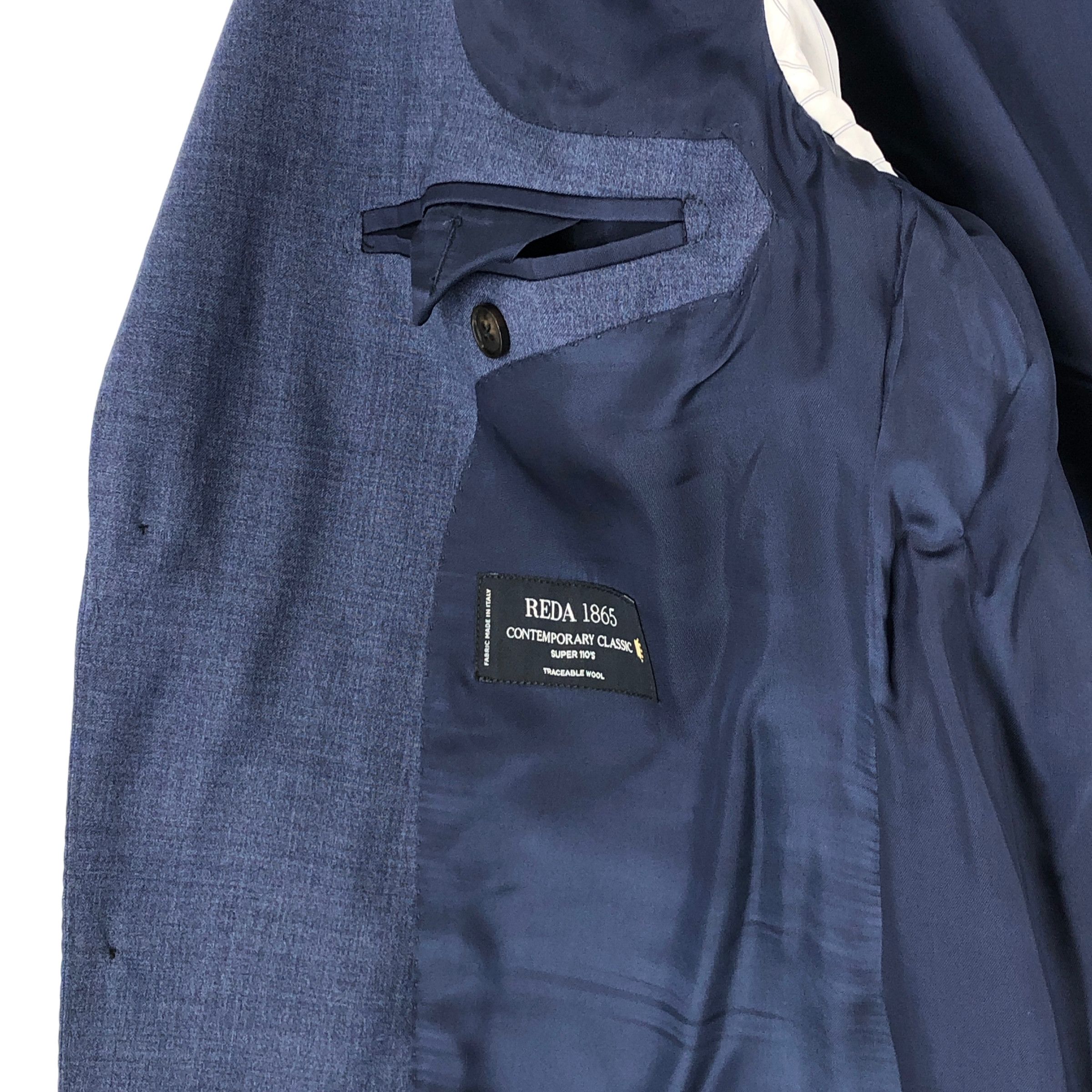 Suitsupply Lazio Single Breasted Wool Blazer Size EU:48; UK:36; US:38R Size 38R - 8 Thumbnail