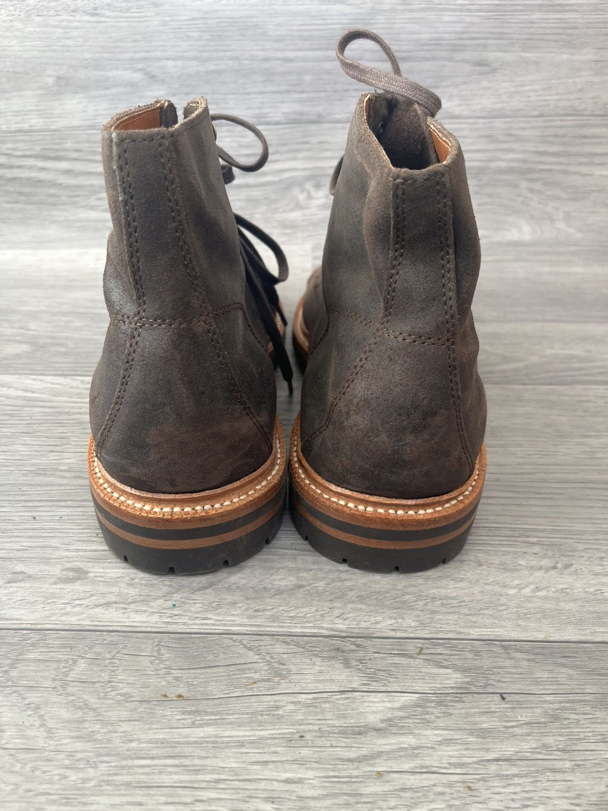 Grant Stone Grant stone brown leather suede boots like alden indy Size US 9.5 / EU 42-43 - 7 Thumbnail