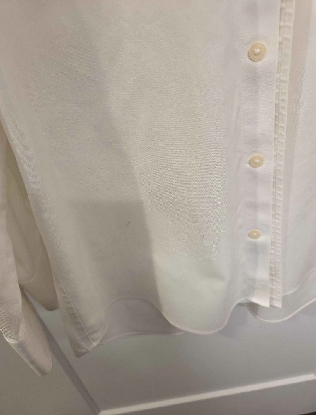 Other TWO Men's Small Slim / 14 - 14.5 White Dress Shirts Size US S / EU 44-46 / 1 - 7 Thumbnail