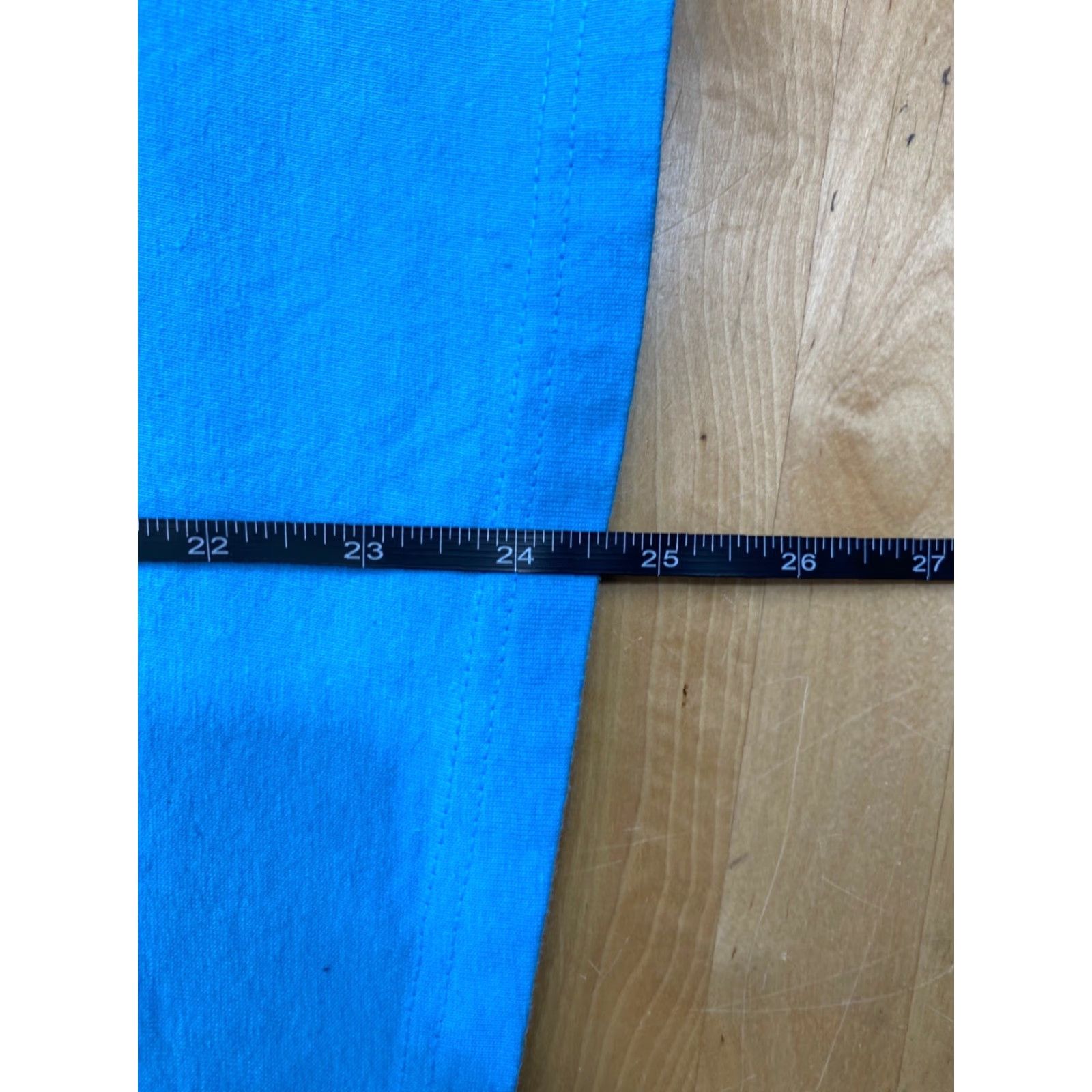 Hanes VINTAGE Hanes T-Shirt Aqua Blue Crew Neck Short Sleeve MLDF Festival Women M Size Size M / US 6-8 / IT 42-44 - 3 Thumbnail