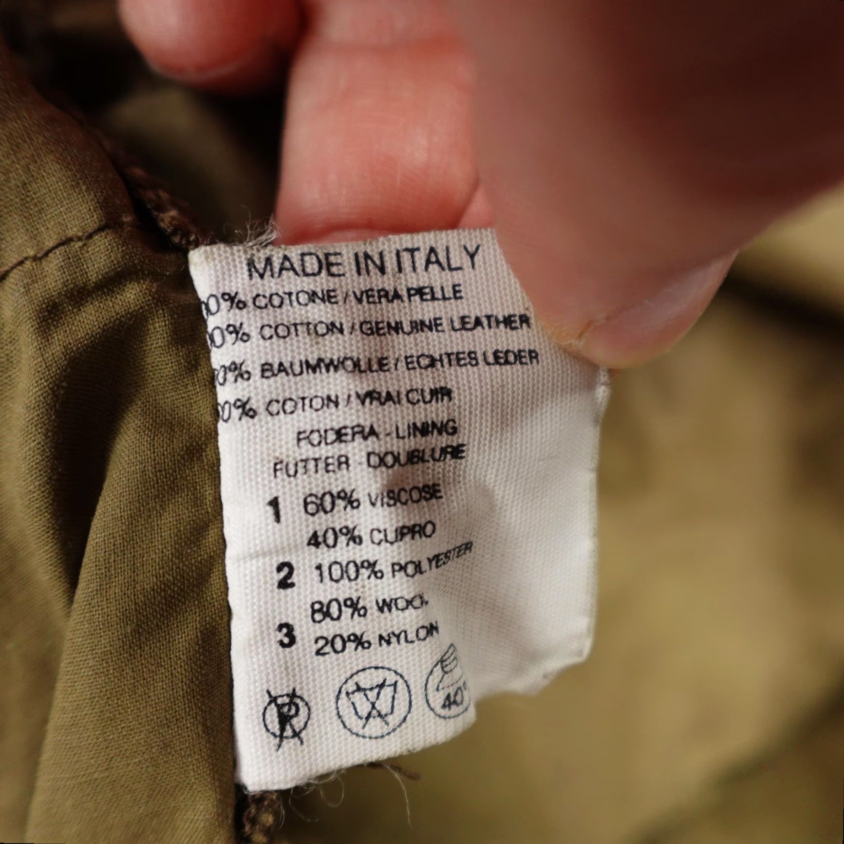 Vintage VINTAGE Henry Cottons Jacket 48 XL Brown Leather Hunting Shacket Military Shirt Men Regular Size 48 Brown Leather Hunting 90s? (Cannot assume decade) Size US M / EU 48-50 / 2 - 5 Thumbnail