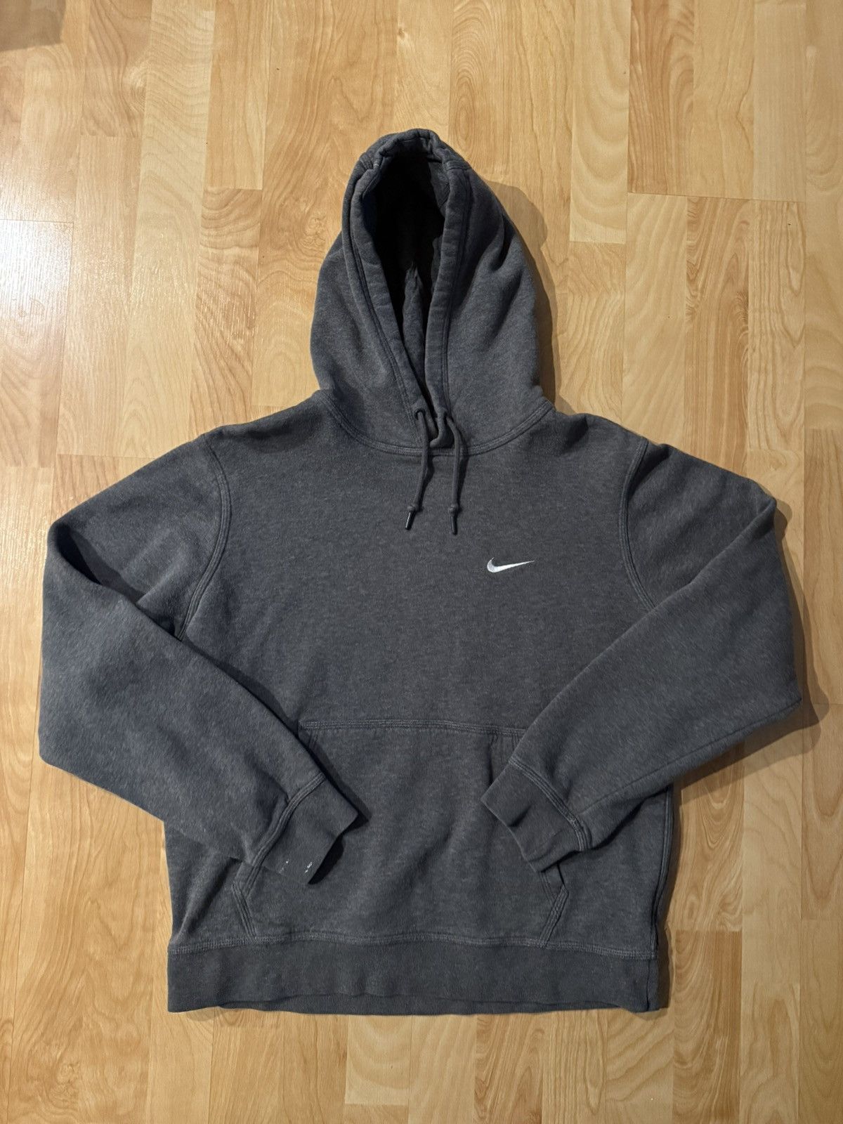 Nike × Vintage 80’s Vintage Nike Swoosh Hoodie Size US M / EU 48-50 / 2 - 1 Thumbnail