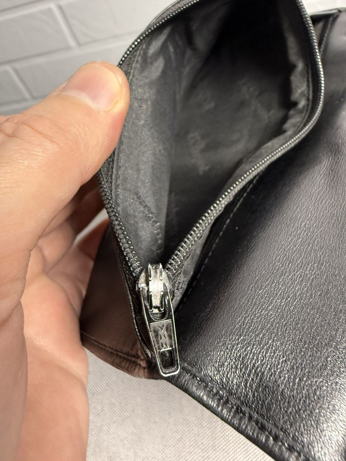 S.T. Dupont S.T. Dupont Leather small bag Wallet black Size ONE SIZE - 8 Thumbnail