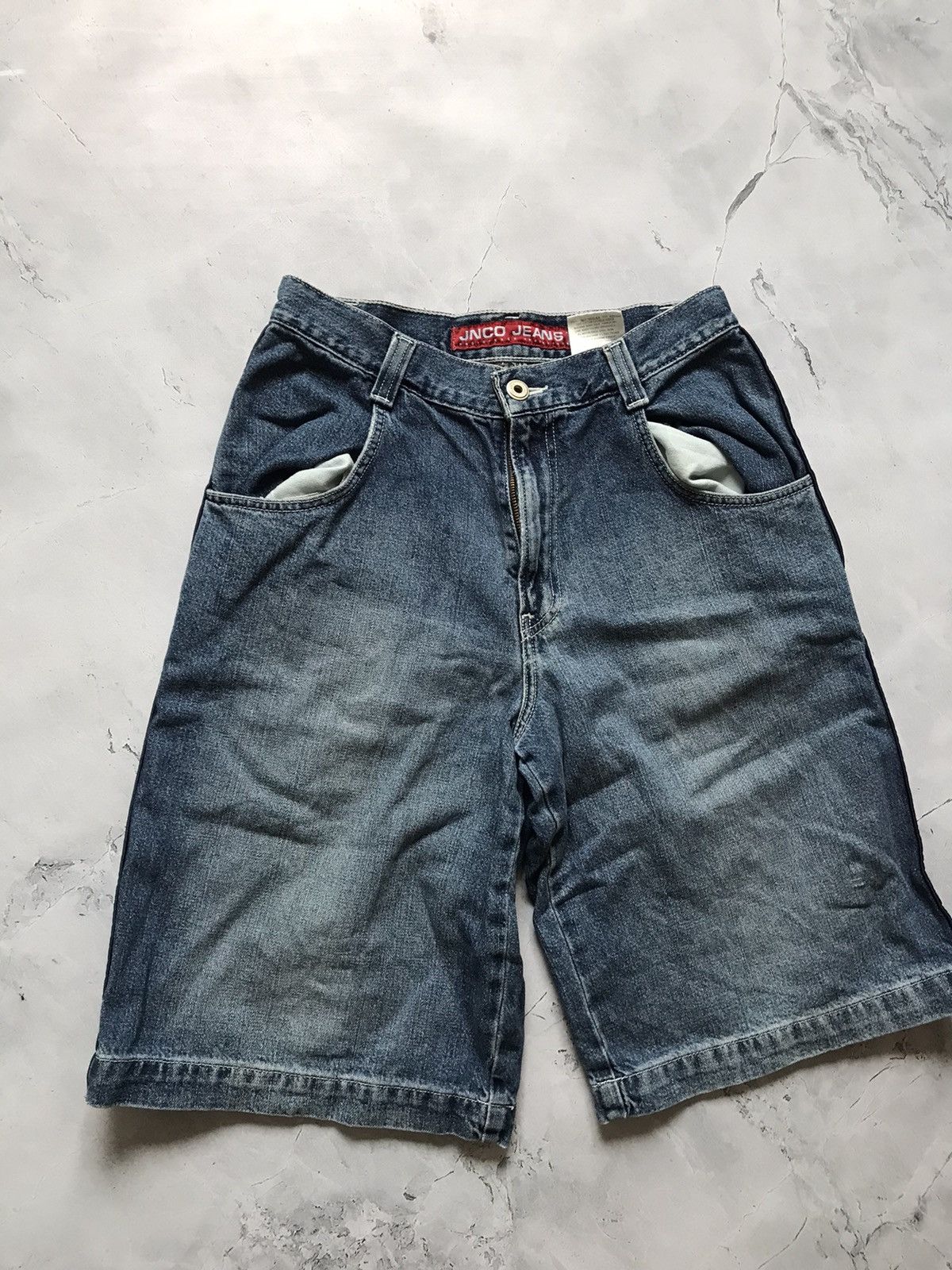 Vintage hot usa jnco jean shorts the low down 38