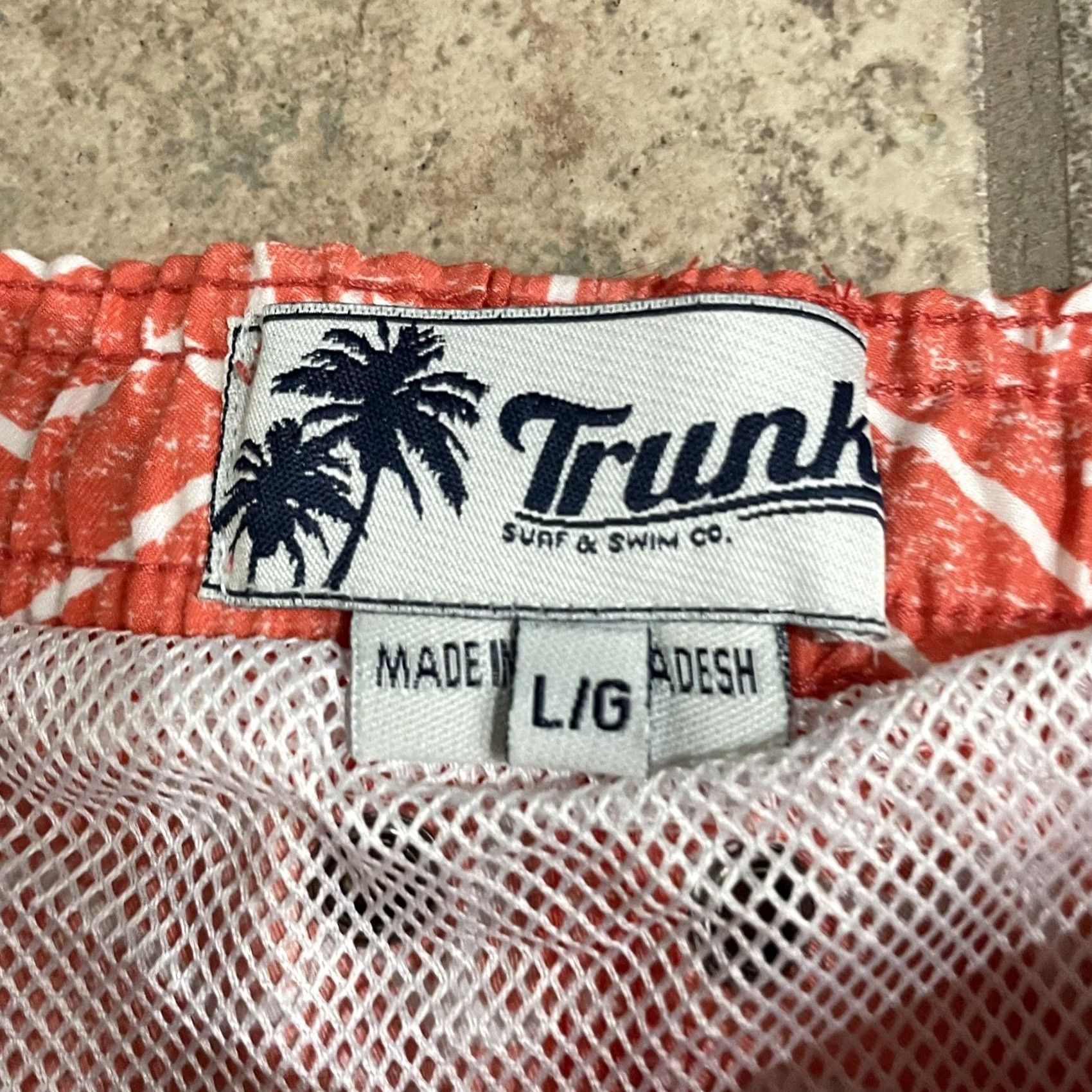 CO NWT Trunks Surf & Swim Co Pink Swim Trunks Mens Size L Size US 33 - 4 Thumbnail