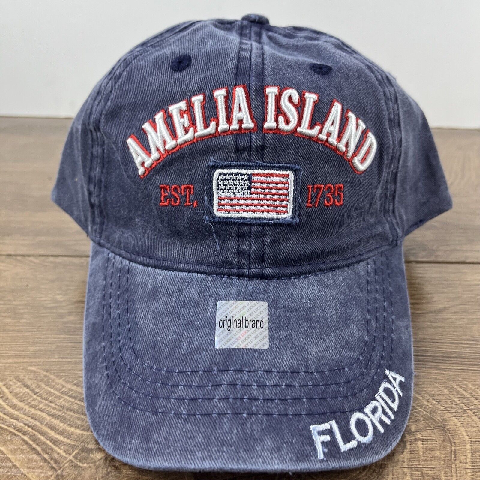 Other Amelia Island Florida Hat Amelia Island Blue Hat Adjustable Size ONE SIZE - 6 Thumbnail
