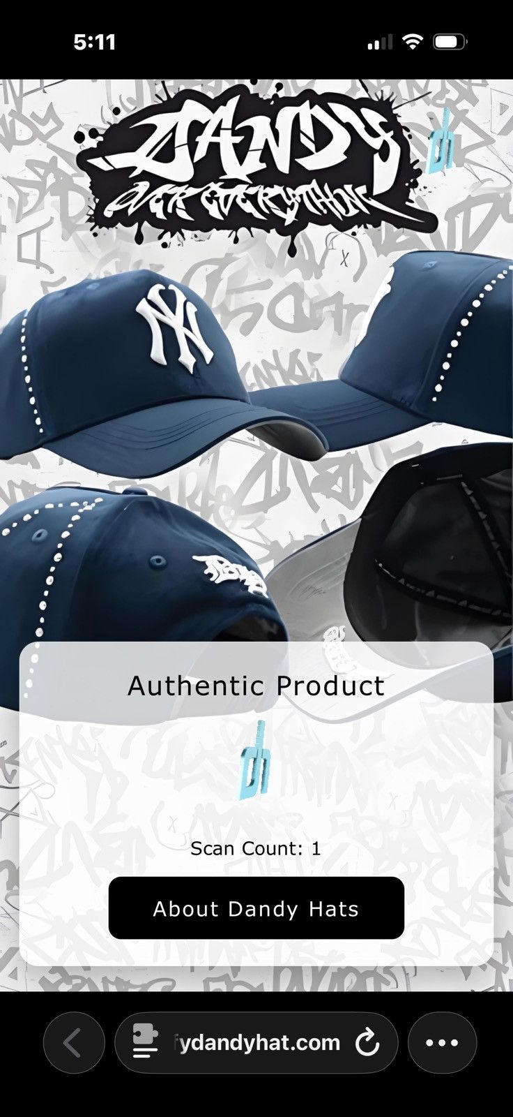Other Dandyshats yankees Size ONE SIZE - 8 Thumbnail