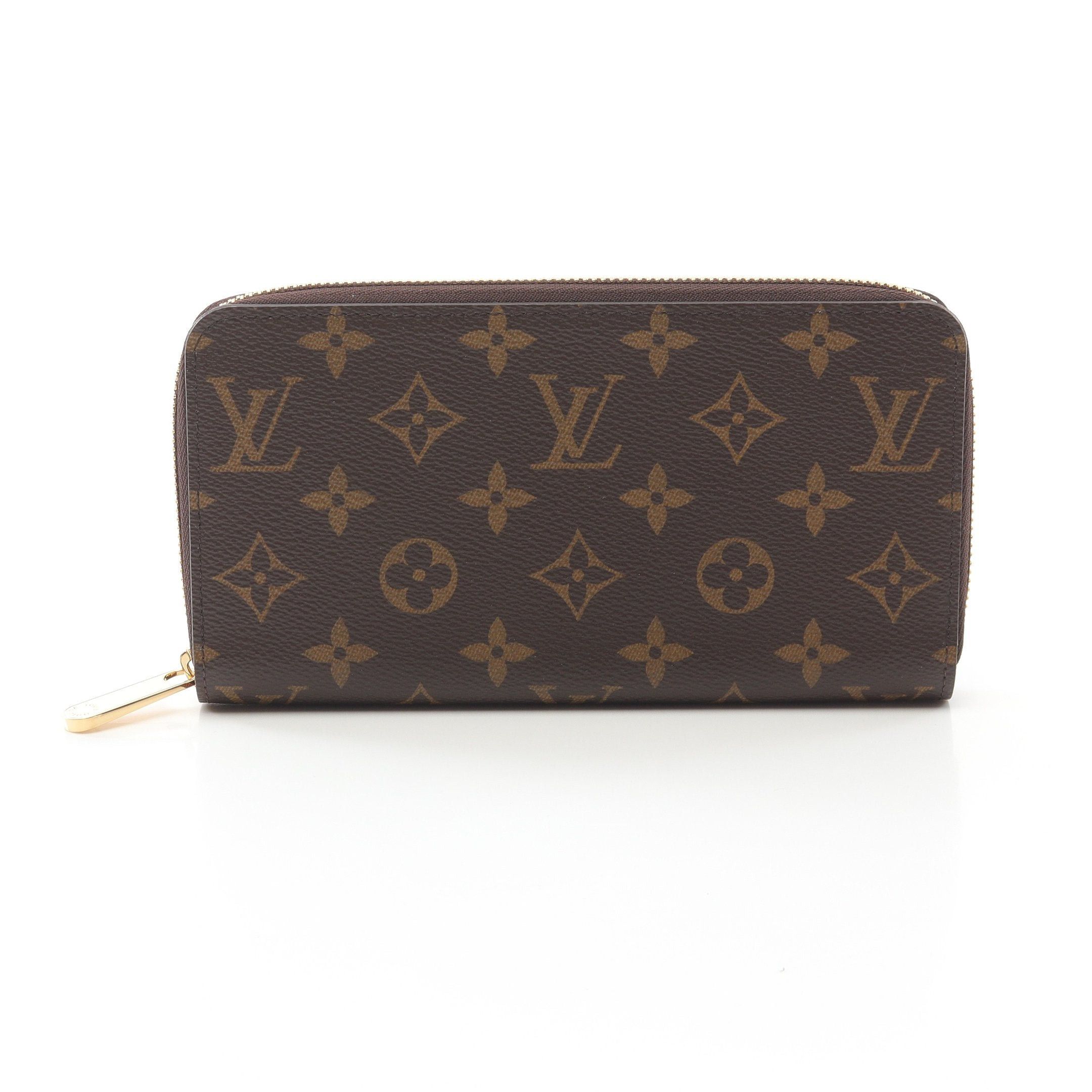 Louis Vuitton Louis Vuitton Zippy Wallet Monogram Round Zipper Long Brown Size ONE SIZE - 1 Thumbnail