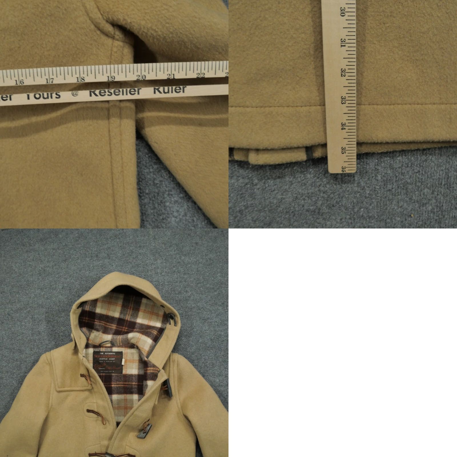 Eddie Bauer VINTAGE Eddie Bauer Womens Coat Long Wool Toggle Trench 12 Green 12 Size 34" / US 12 / IT 48 - 10 Thumbnail