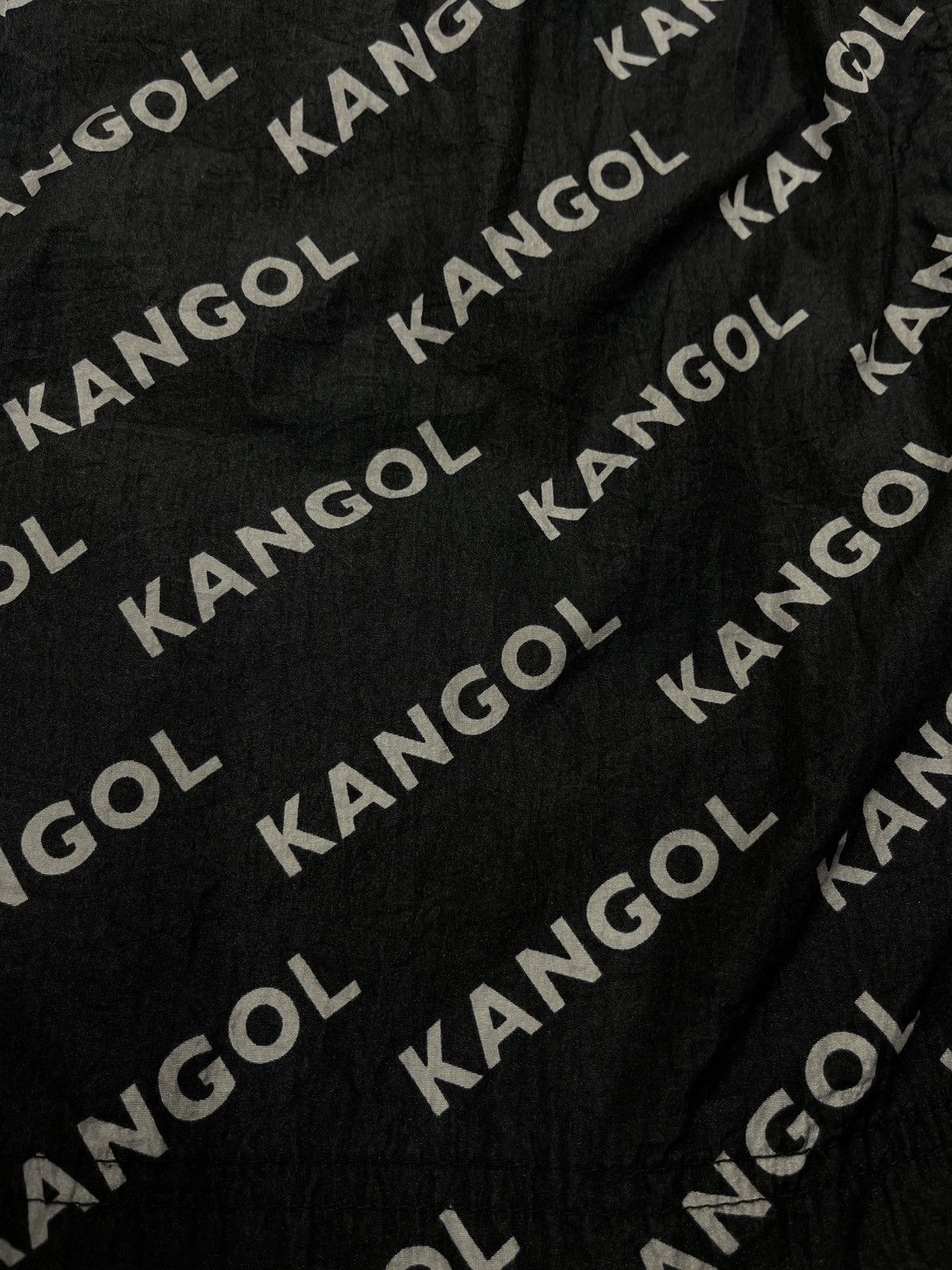 Kangol Kangol Monogram Logo Swim Shorts Black Nylon Size US 34 / EU 50 - 5 Thumbnail
