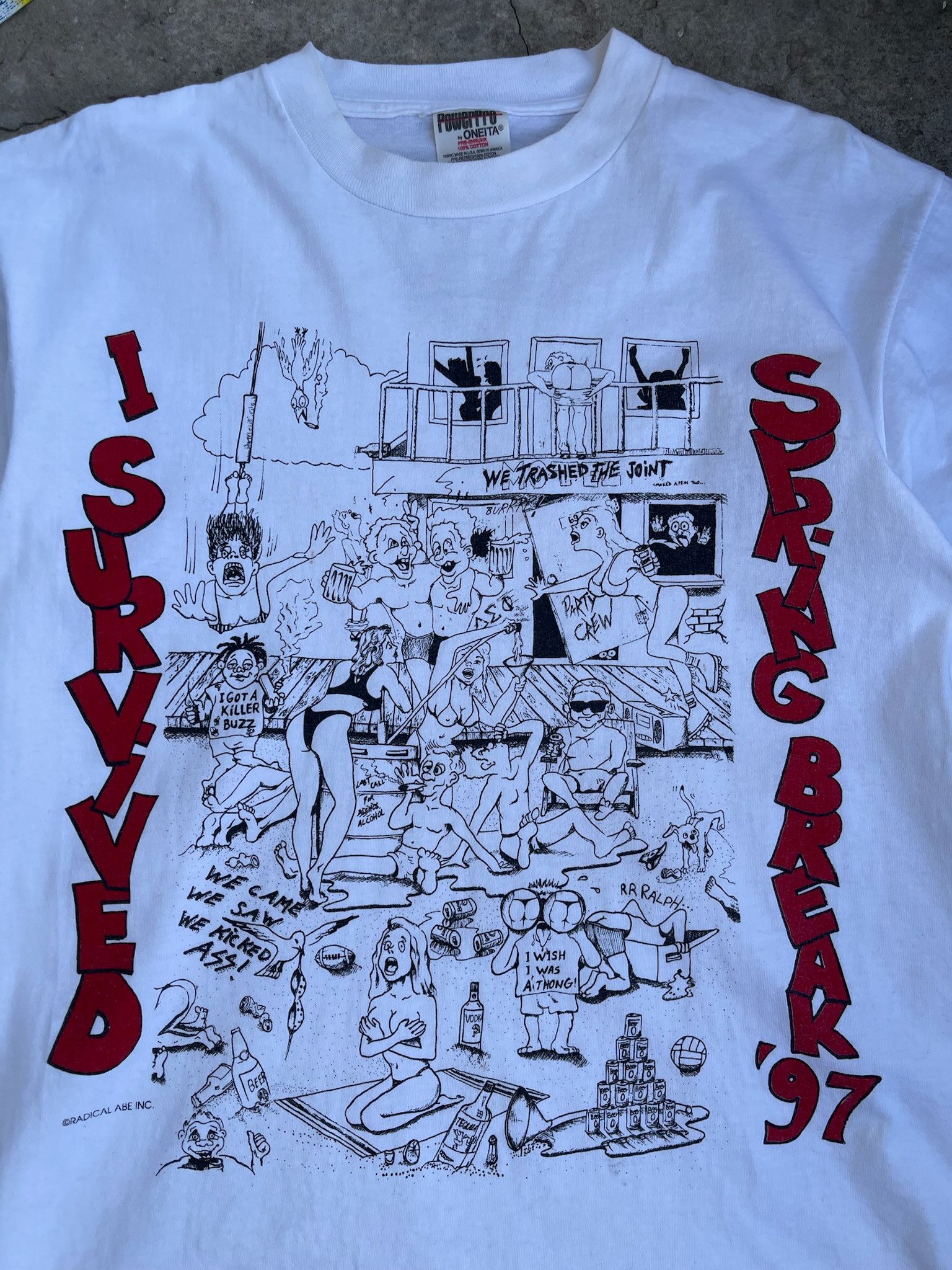 Sex Skateboards Vintage Sex Humor Tee pornstar style tShirt 1997 Size US L / EU 52-54 / 3 - 4 Thumbnail