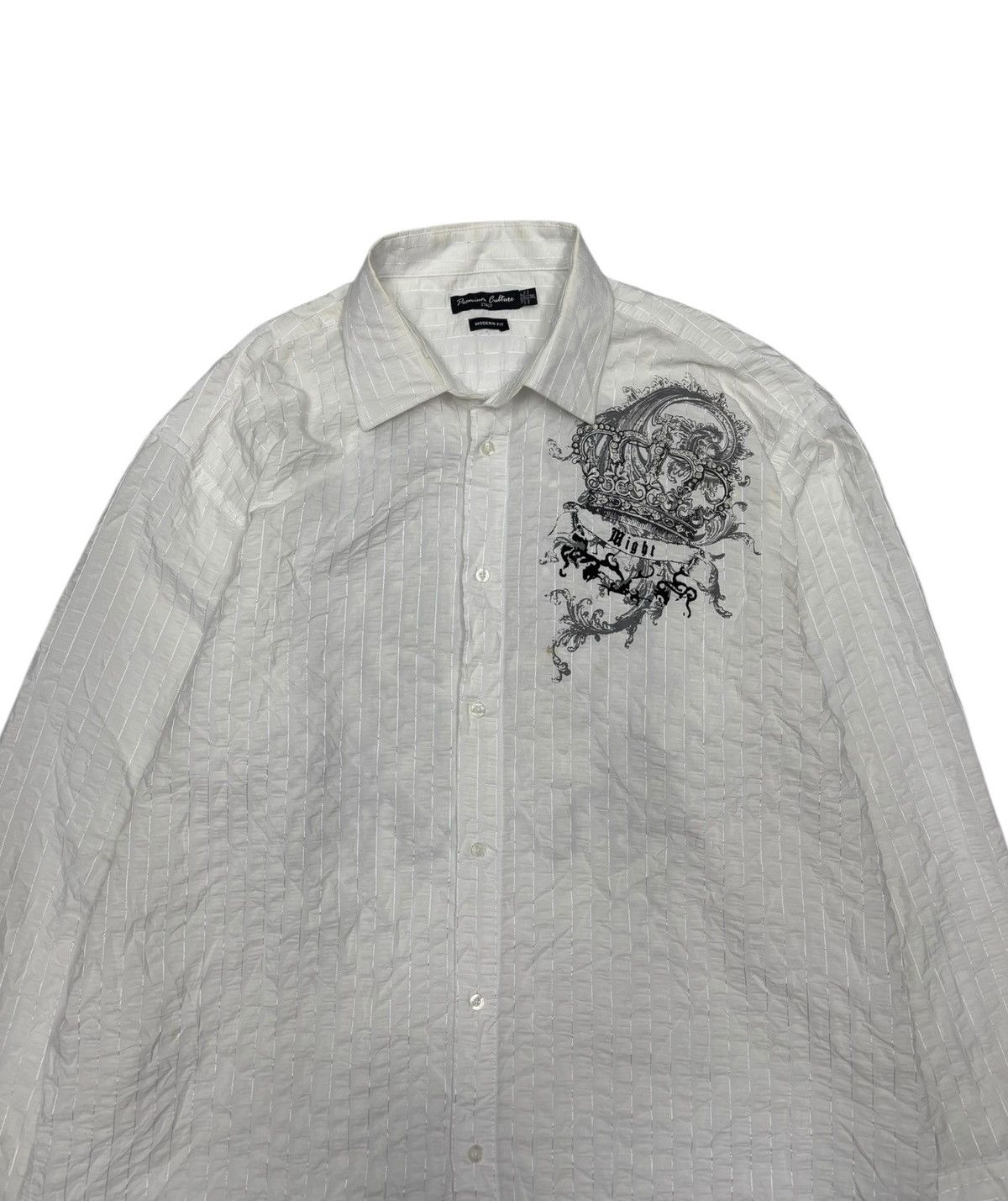 Hysteric Glamour 🔥PREMIUM CULTURE TRIBAL CROWN OVERSIZED BUTTON SHIRT Size US XXL / EU 58 / 5 - 5 Thumbnail