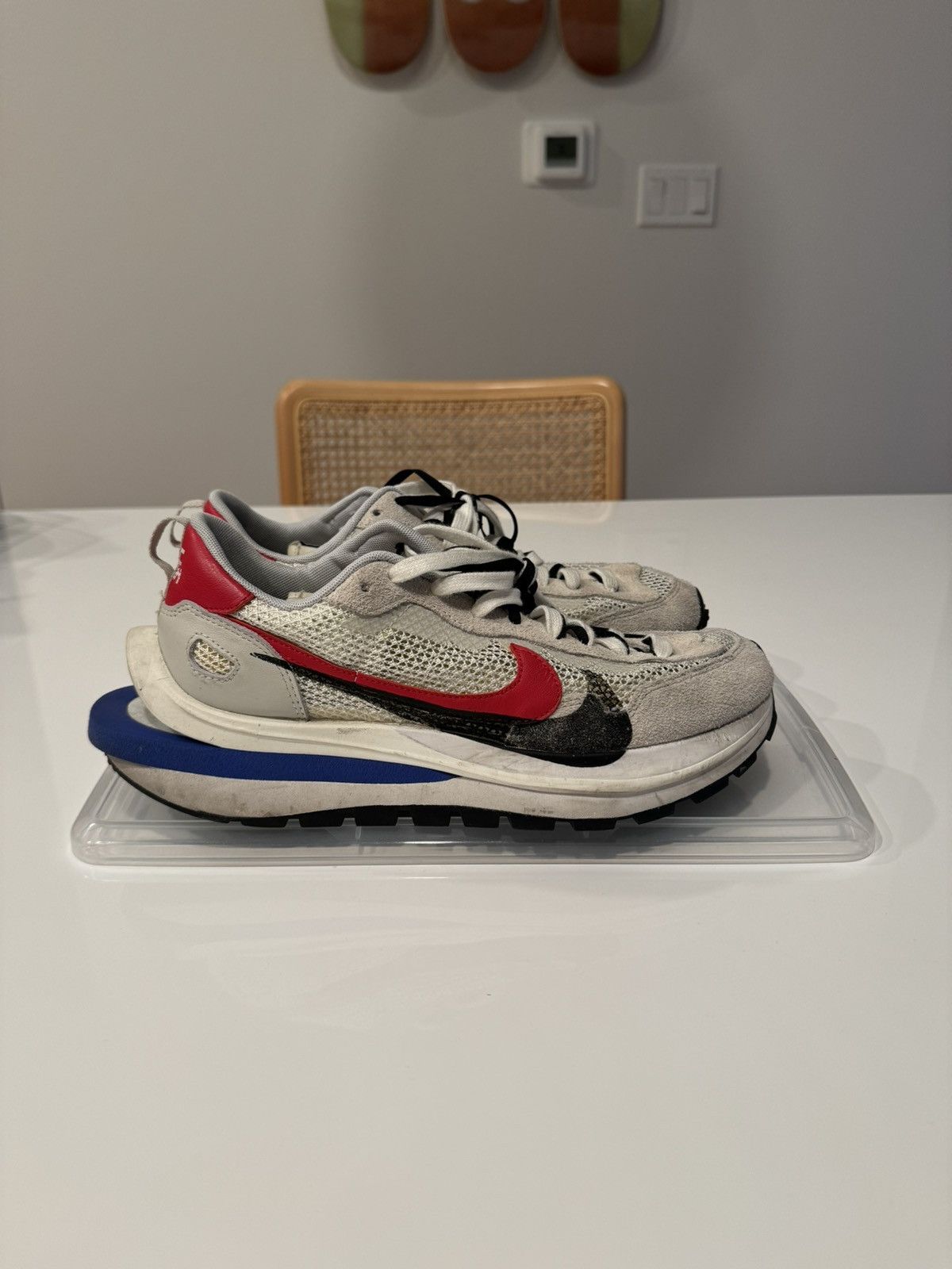 Nike × Sacai Nike x Sacai VaporWaffle - Fuchsia Size US 10 / EU 43 - 1 Thumbnail
