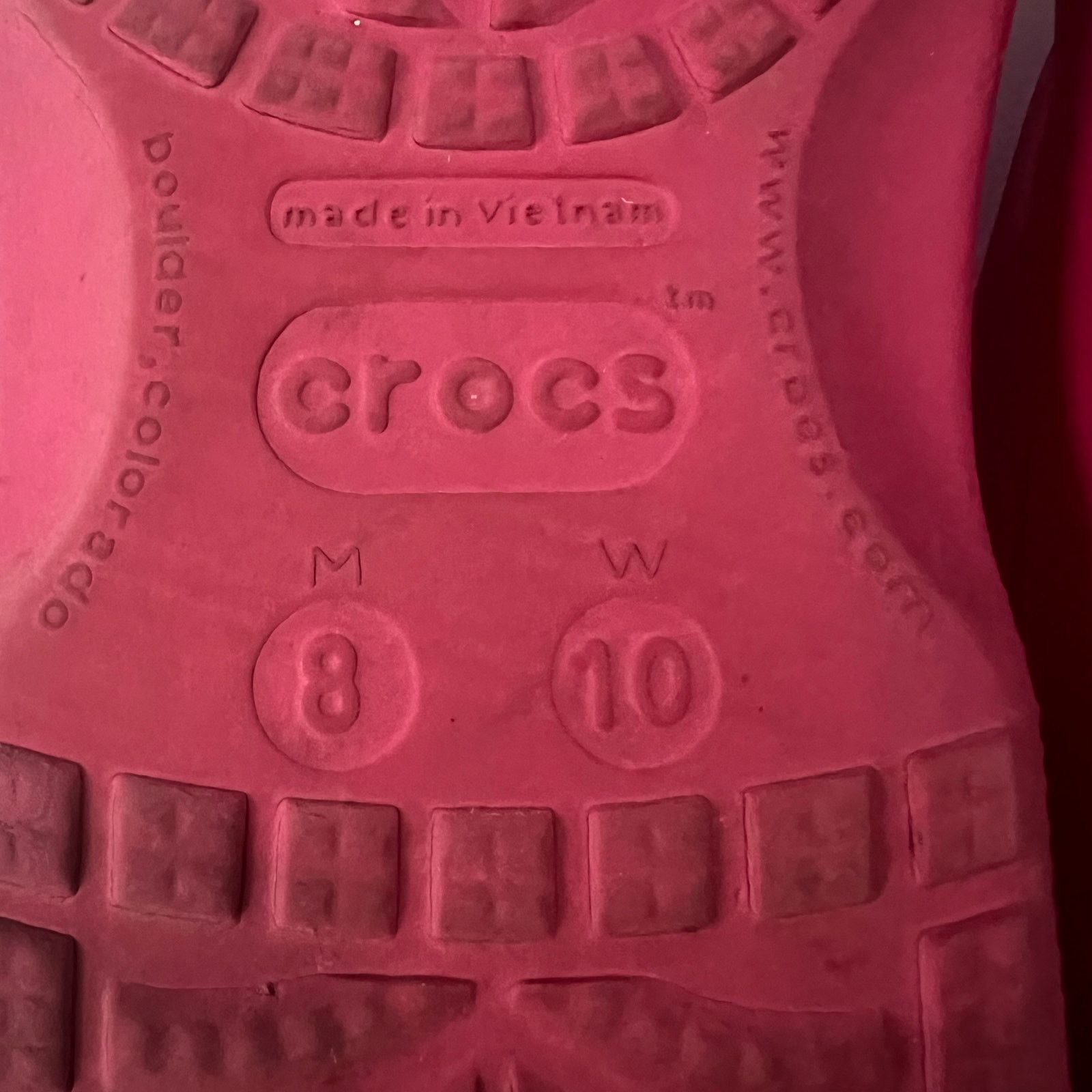 Crocs CROCS Baya Thong Flip Flop Sandals Pink Mens 8 Womens 10 Size US 10 / IT 40 - 9 Thumbnail