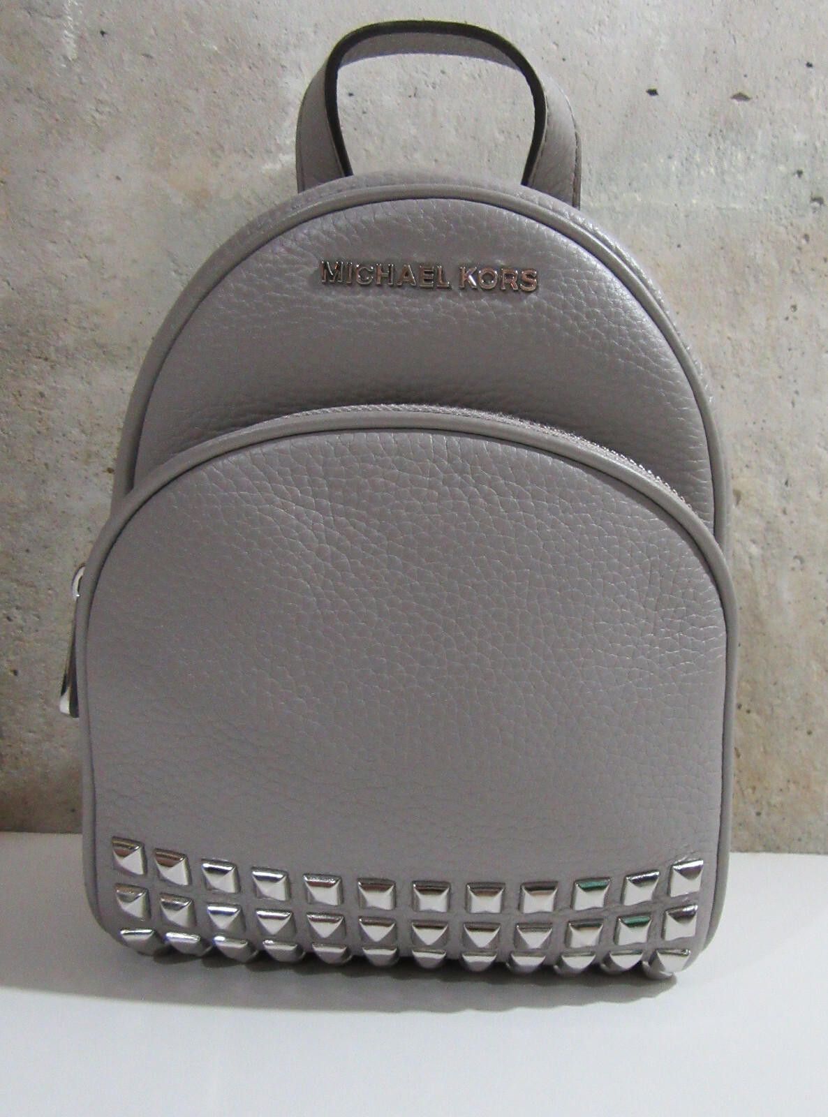 Michael Kors Michael Kors Abbey XS Pebbled Leather Studded Backpack NWT Size ONE SIZE - 1 Thumbnail