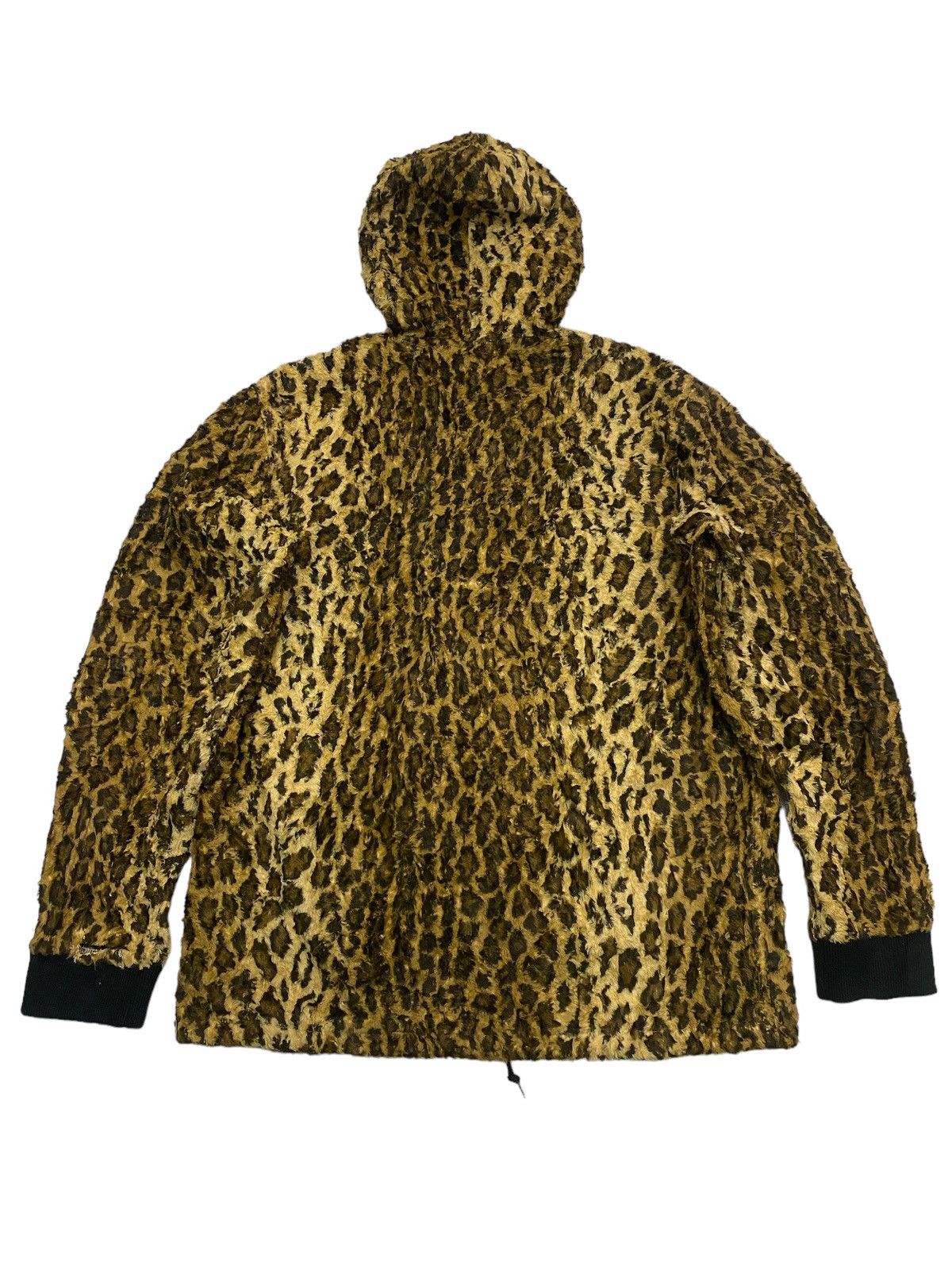 トップス Supreme Leopard Panel Half Zip Sweat M Supreme Leopard Panel Half Zip Sweatshirt (FW18) - $158