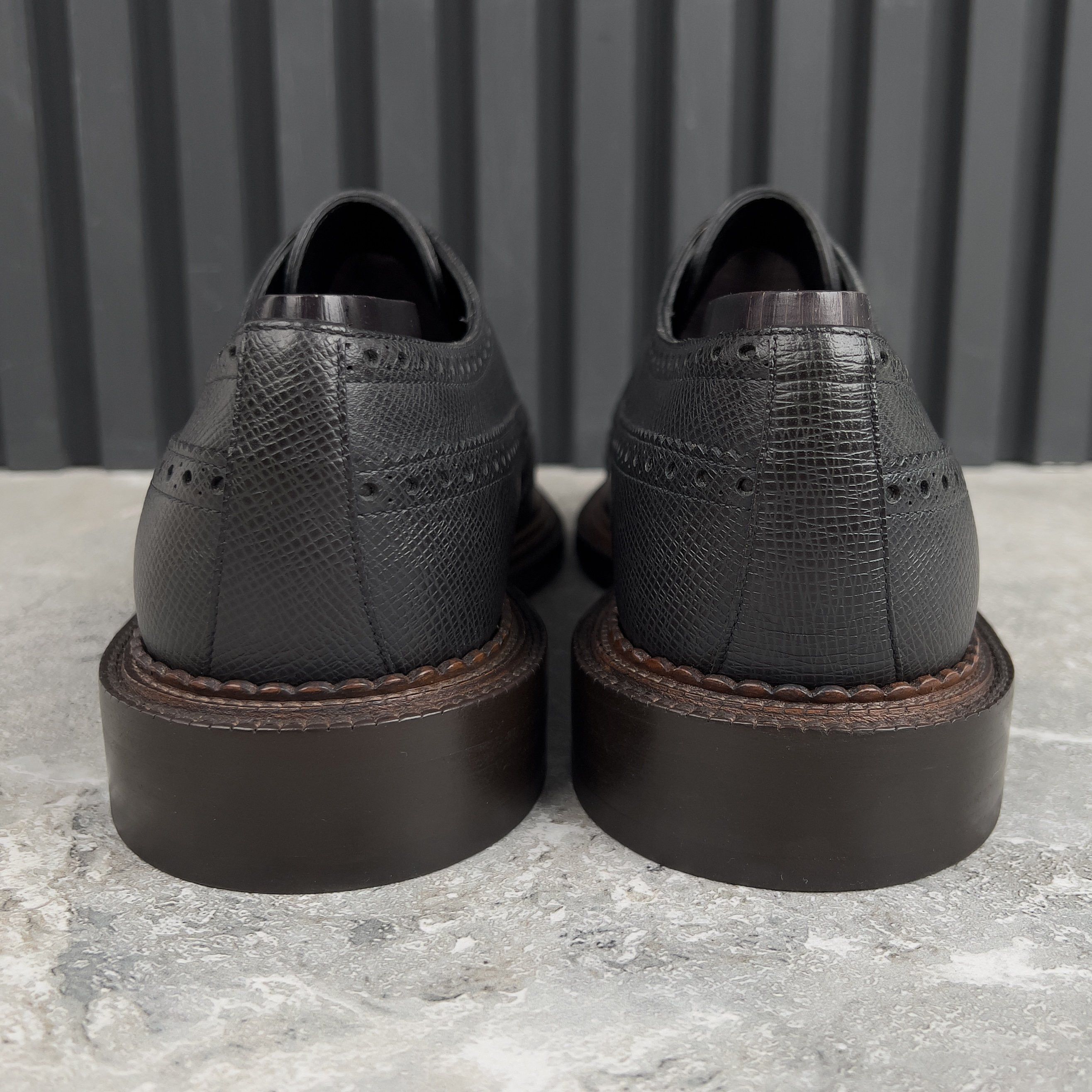 Louis Vuitton Louis Vuitton Derby Dress Lace Up Taiga Leather Size US 10.5 / EU 43-44 - 9 Thumbnail