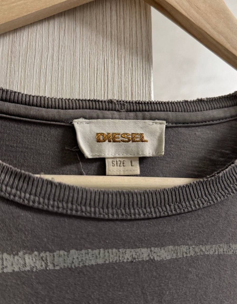 Japanese Brand × Vintage Diesel T-shirt Printed Faded Japan Y2K Vintage Size US L / EU 52-54 / 3 - 7 Thumbnail
